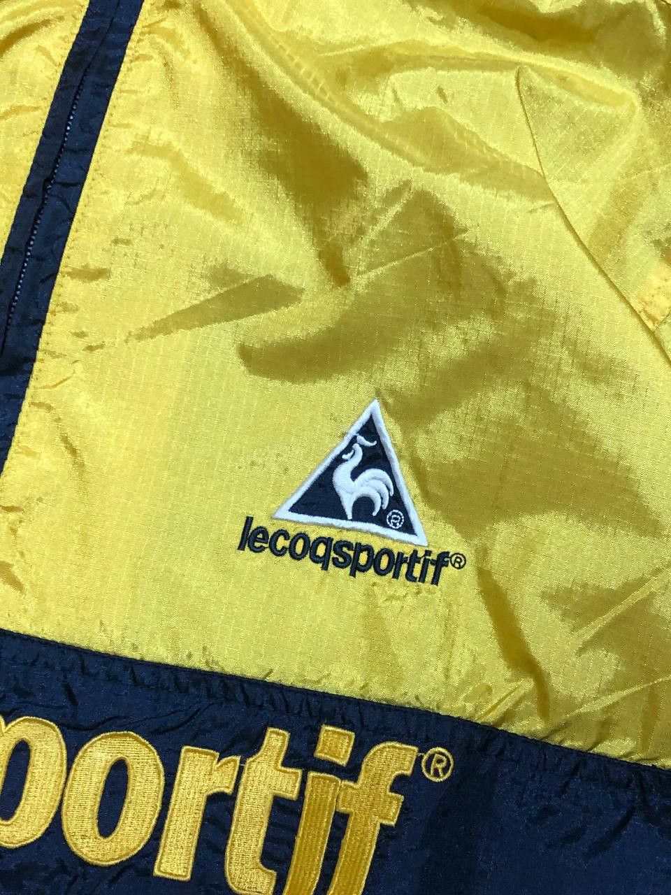 Le Coq Sportif vintage yellow Y2K Le Coq Sportif jacket Streetwear Size US M / EU 48-50 / 2 - 5 Thumbnail