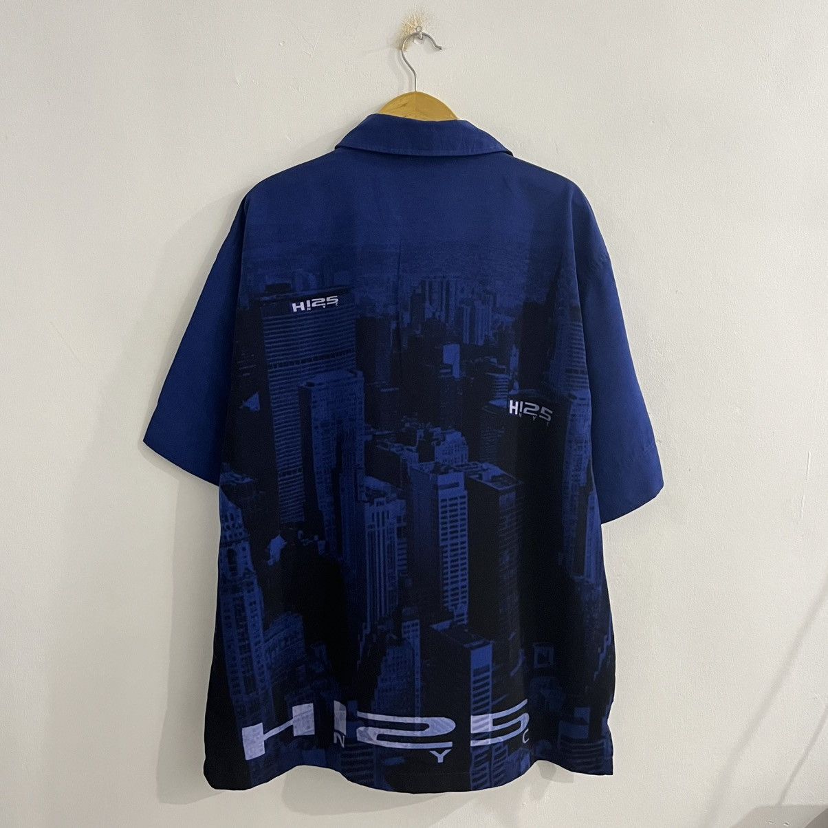 Japanese Brand H125 Y2K AOP Button Up Shirt Size US XXL / EU 58 / 5 - 6 Thumbnail