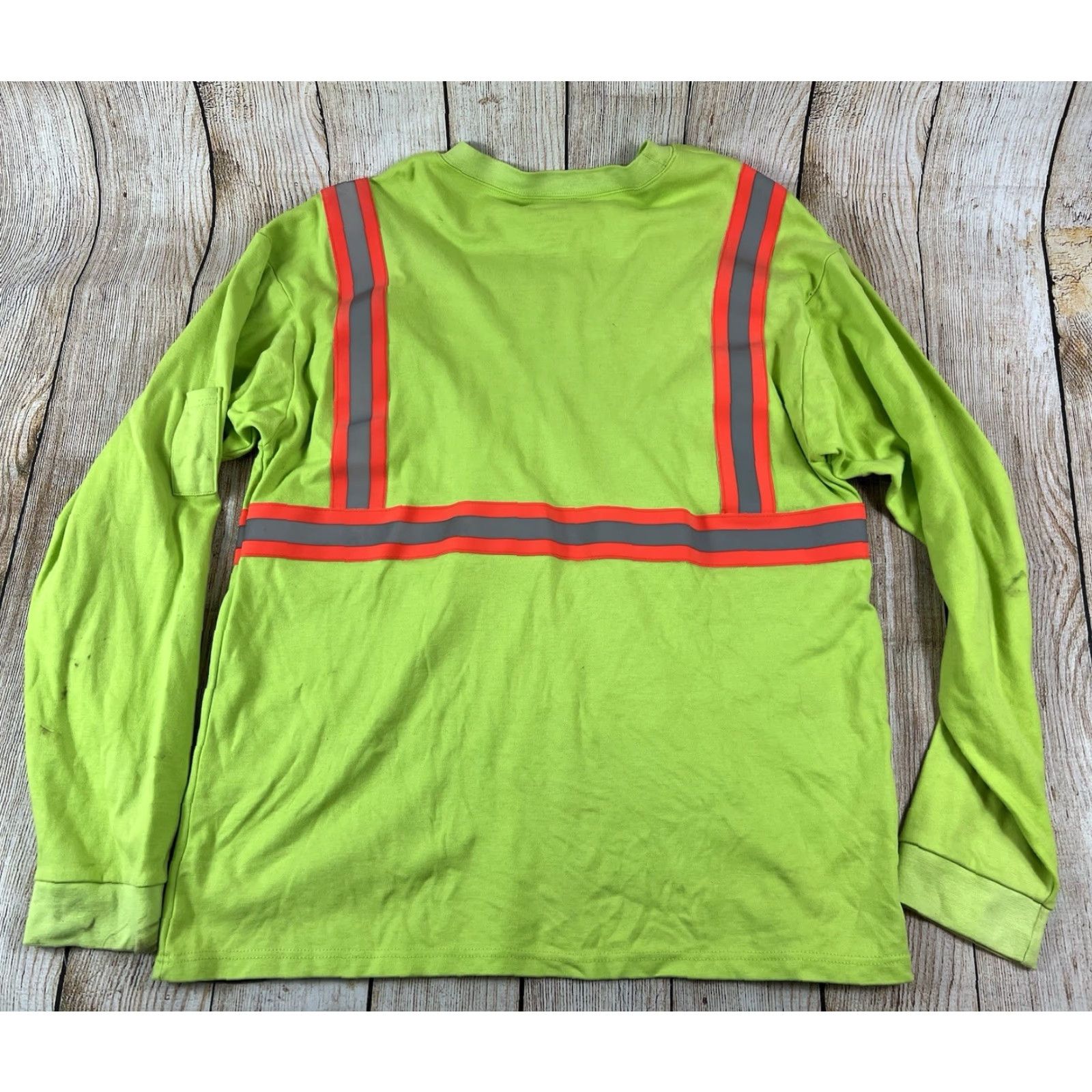 Vintage Black Stallion Shirt L Mens Black Hi Visibility Reflective Welding Work Shirt Size Large Size US L / EU 52-54 / 3 - 2 Thumbnail