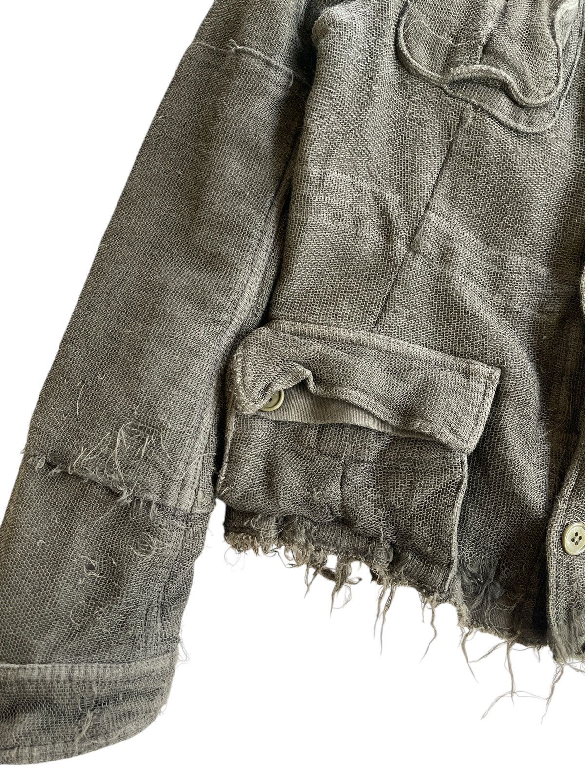 Maison MIHARA YASUHIRO AW05 Miharayasuhiro distressed Pattern cargo jacket Size M / US 6-8 / IT 42-44 - 20 Thumbnail