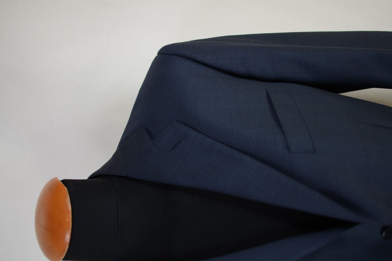Handmade Antonio Verago Men's Blazer - dark blue Size 94 DE/ 38L UK Size 38L - 4 Thumbnail
