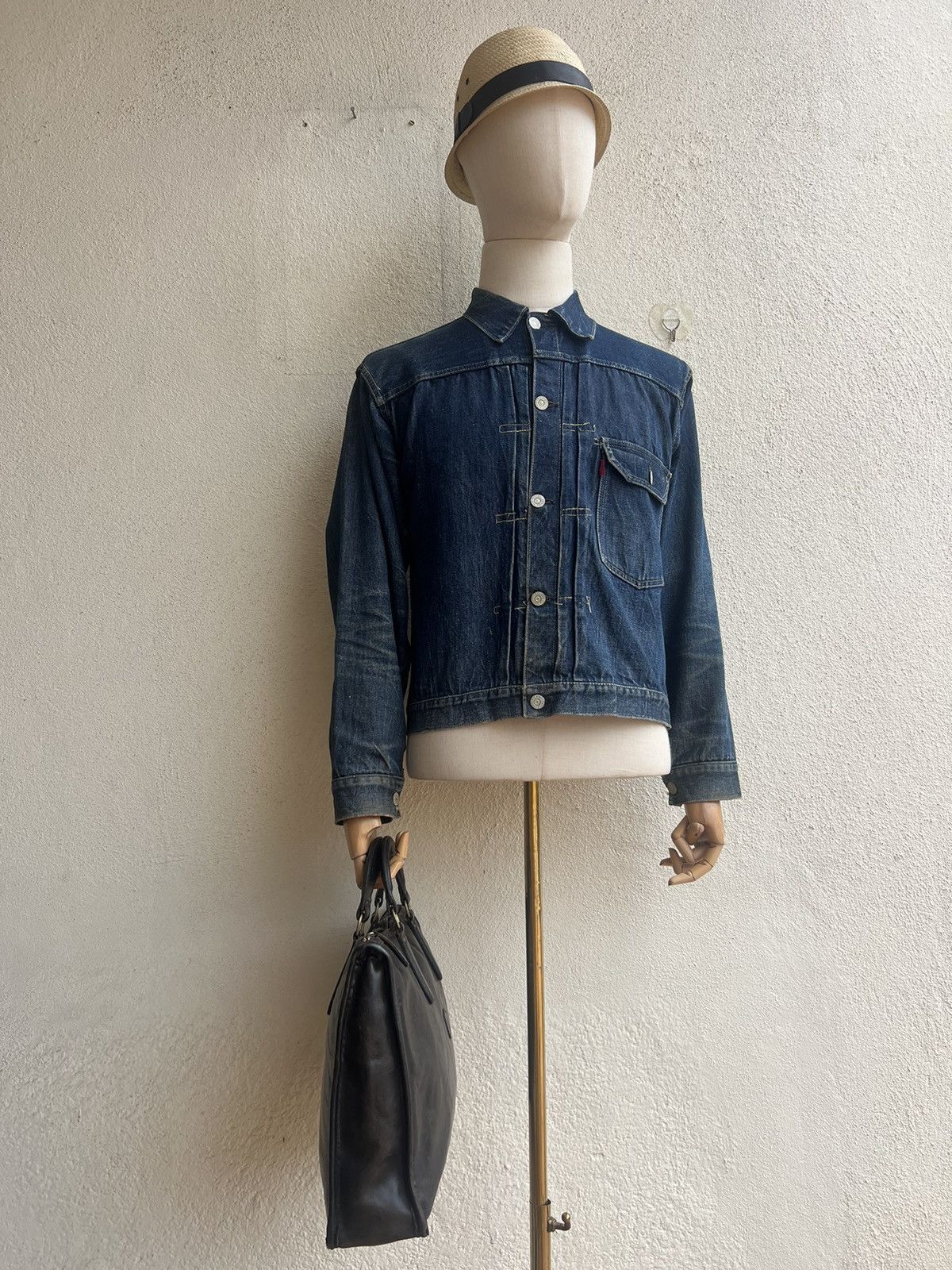 Felisi Felisi Distressed Scratches Patina Leather Bag Size ONE SIZE - 3 Thumbnail