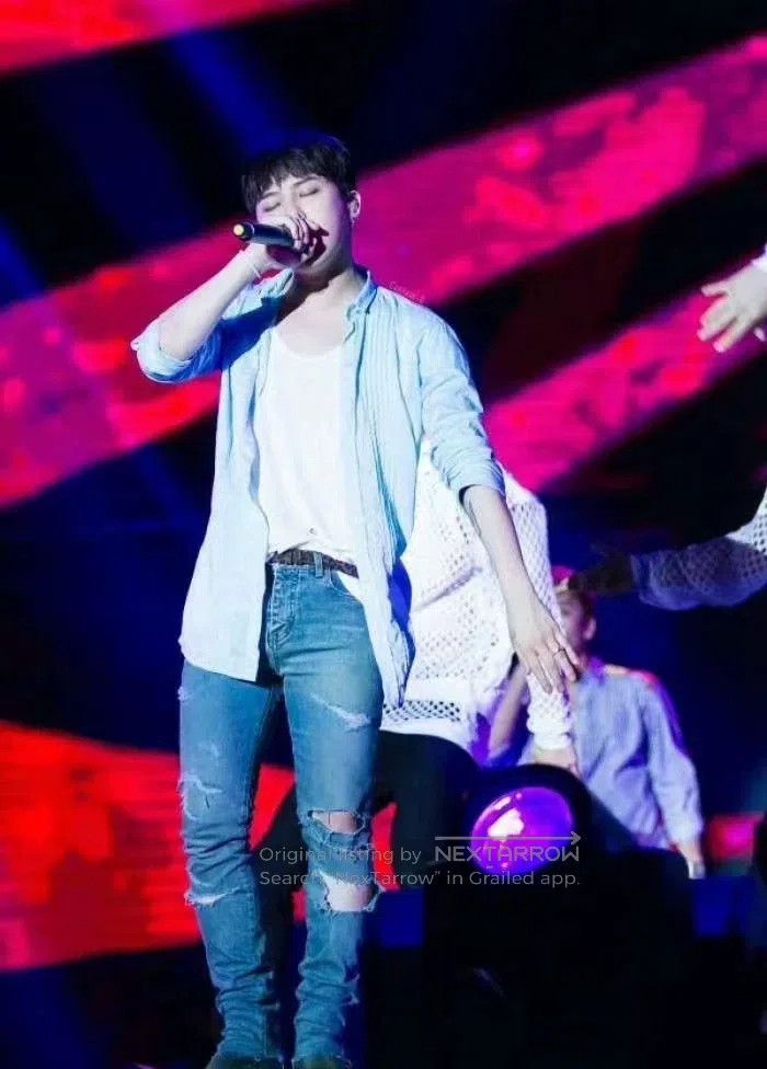 Saint Laurent Paris Saint Laurent Paris Blue Big Destroyed Denim Jeans Size US 32 / EU 48 - 5 Thumbnail