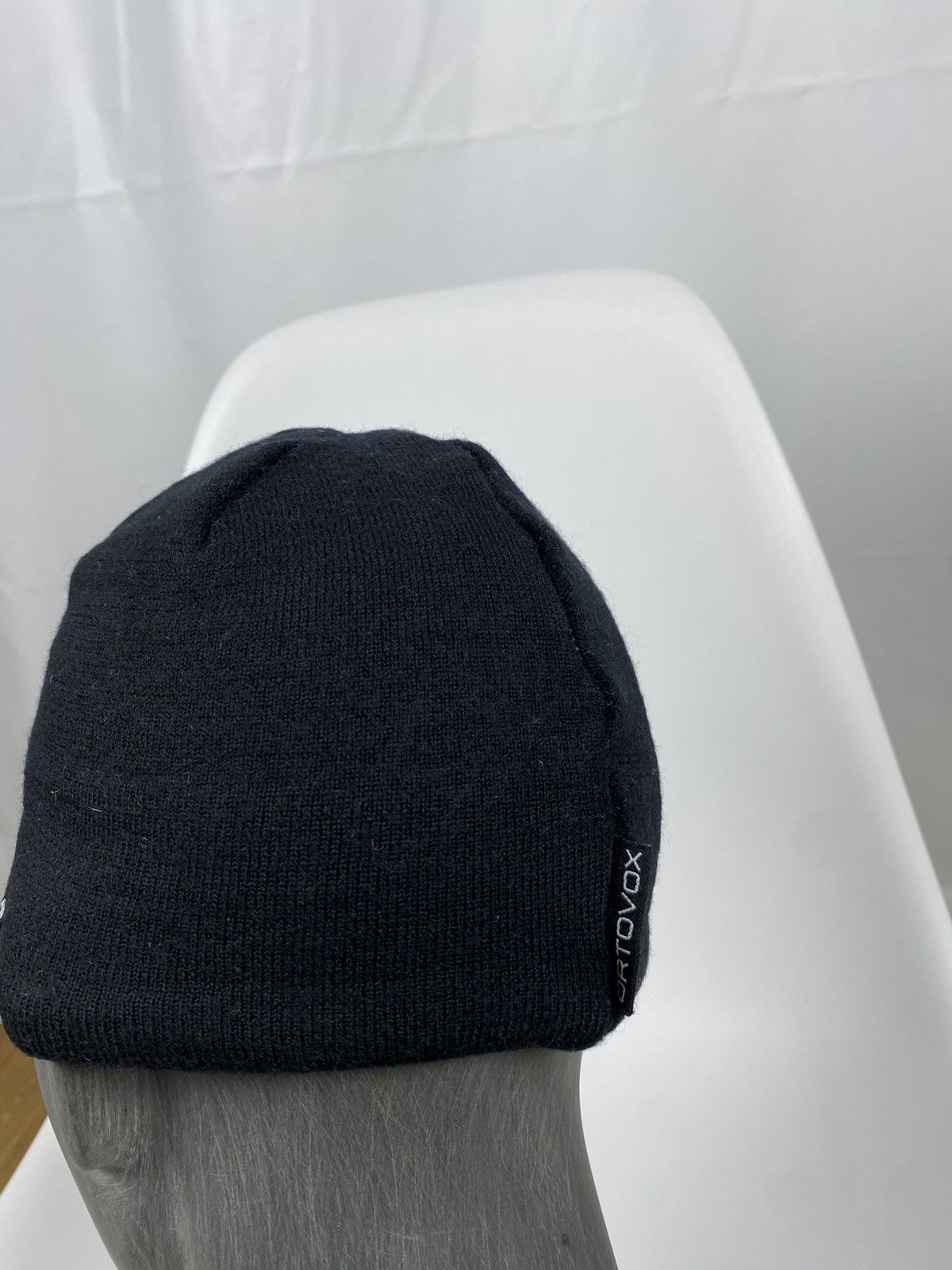 ORTOVOX Ortovox Virgin Wool Beanie Hat Logo One size Size ONE SIZE - 4 Thumbnail