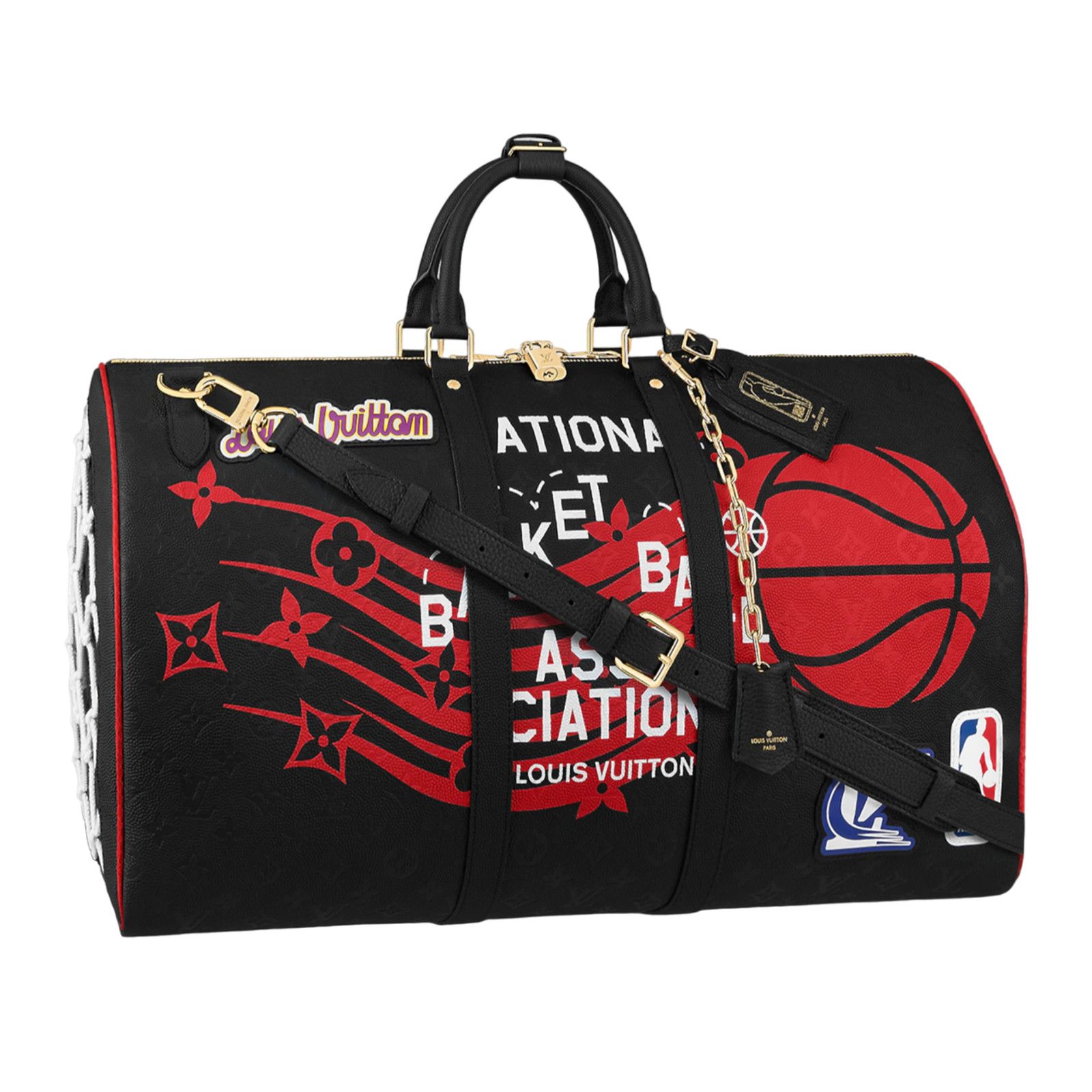 Louis Vuitton Louis Vuitton Keepall Bandouliere NBA Basketball Travel Bag Size ONE SIZE - 1 Thumbnail