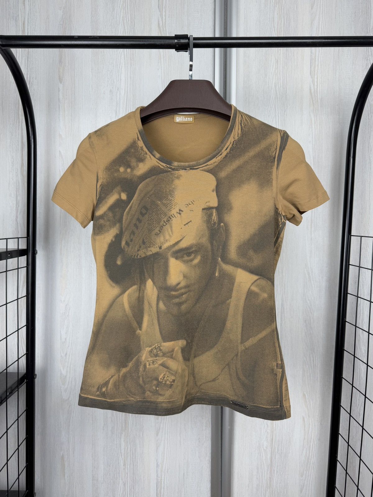 John Galliano Vintage John Galliano 'Galliano's Club’ RARE Rhinestones Tee Size S / US 4 / IT 40 - 1 Thumbnail