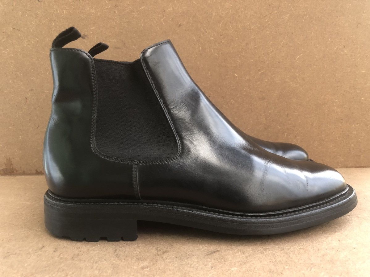 Church's Church’s Genie Black Leather Women’s Chelsea Boot Size 39 Size US 9 / IT 39 - 3 Thumbnail