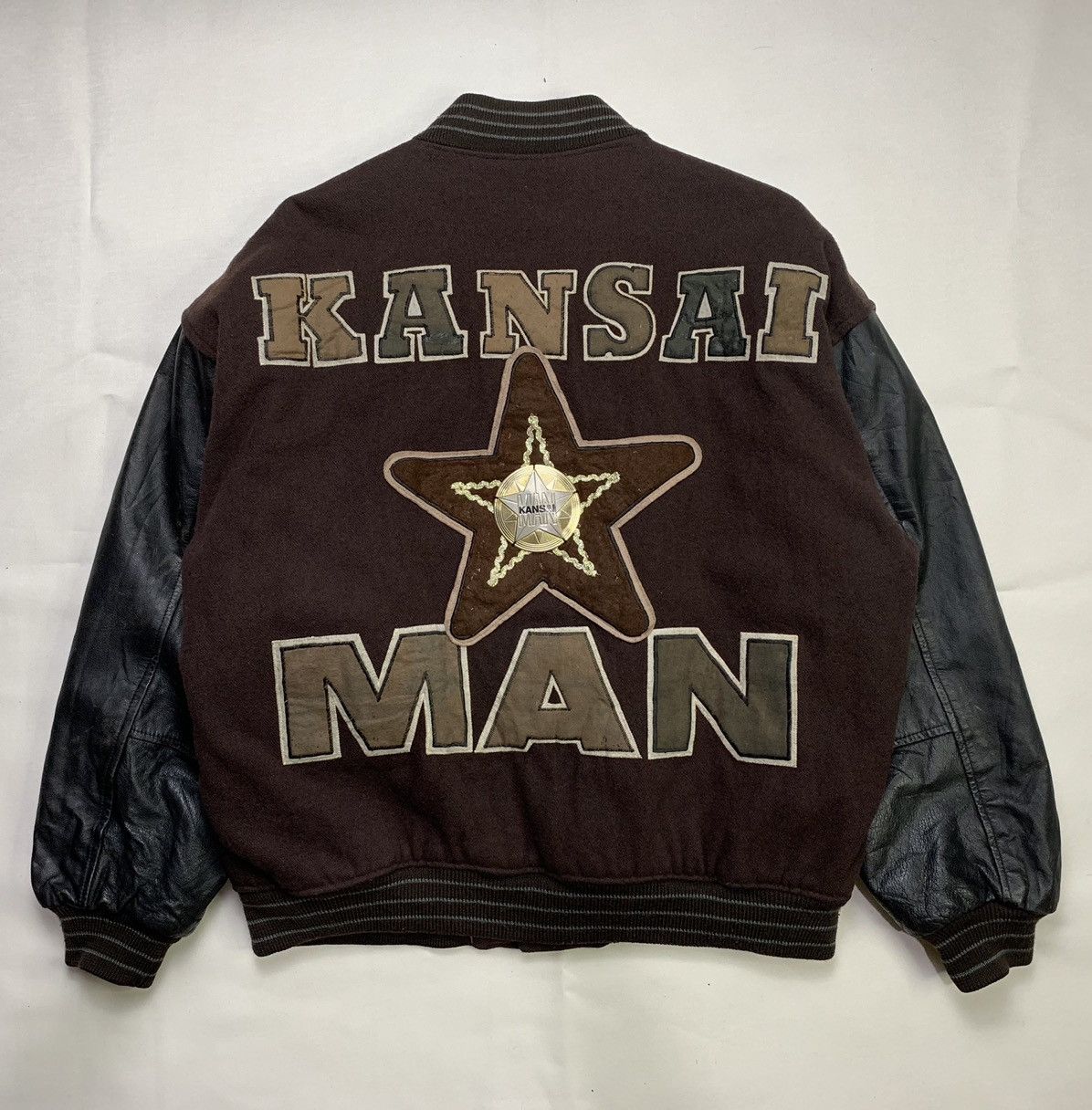 Vintage Yamamoto Kansai Wool Leather Jacket