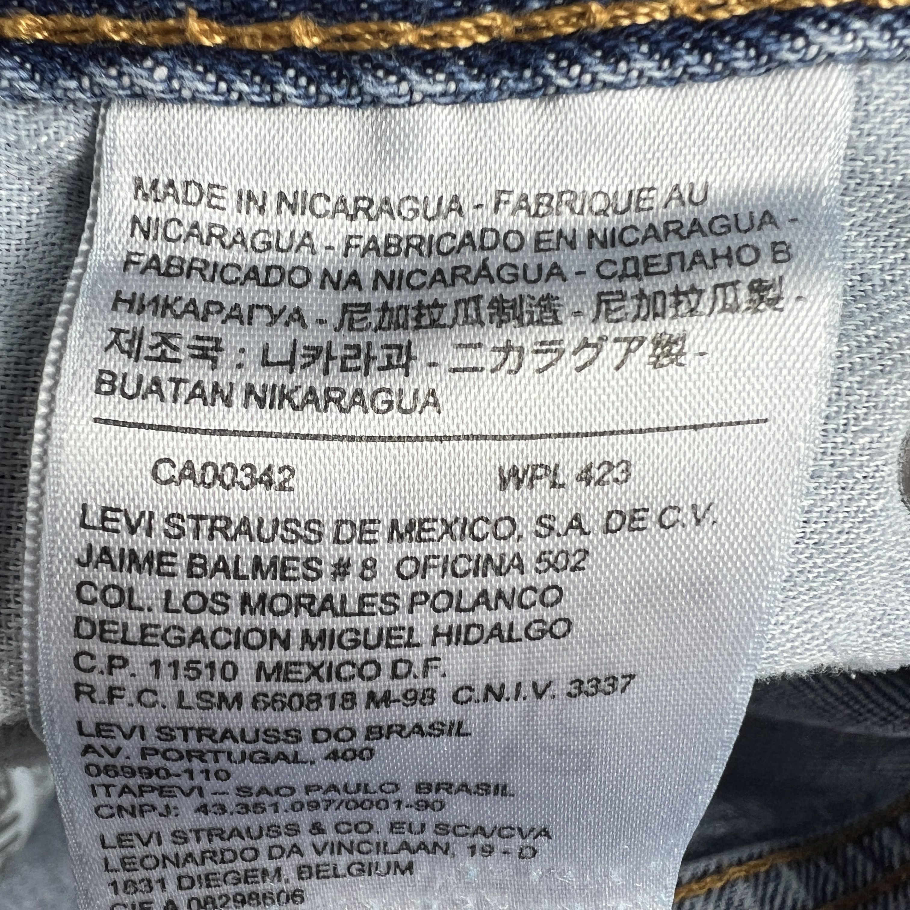 Levi's Levi's Jeans 505 Straight Leg Blue Faded Cotton Denim Size US 32 / EU 48 - 9 Thumbnail