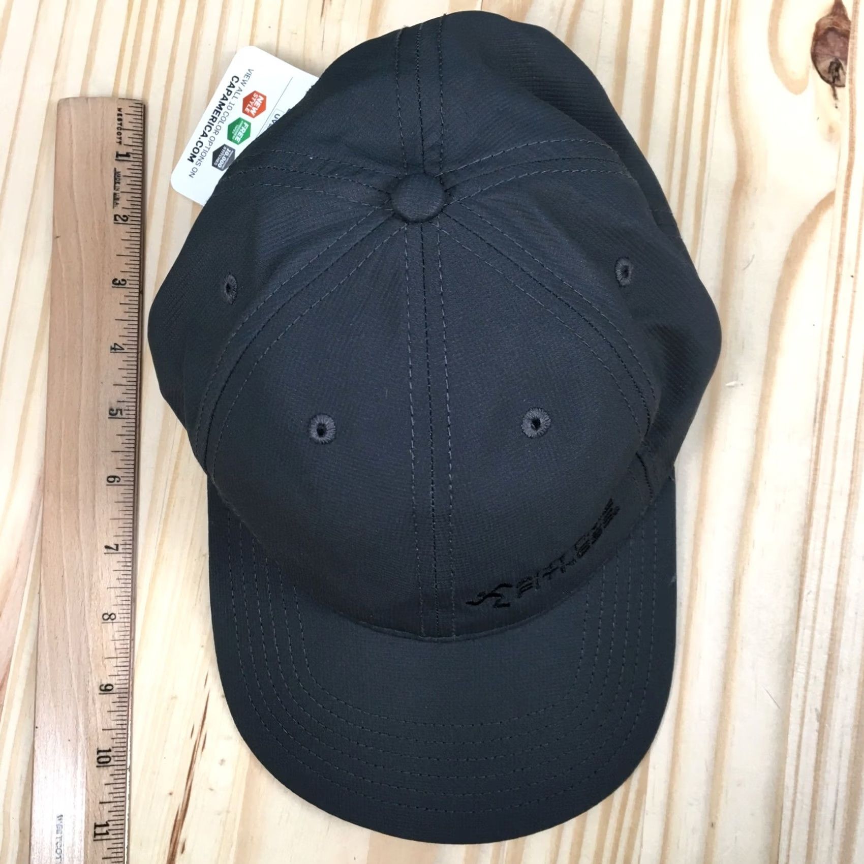 Vintage Anytime Fitness Cap America Baseball Cap Womens Gray OS Adjustable Curved Brim Size ONE SIZE - 4 Thumbnail