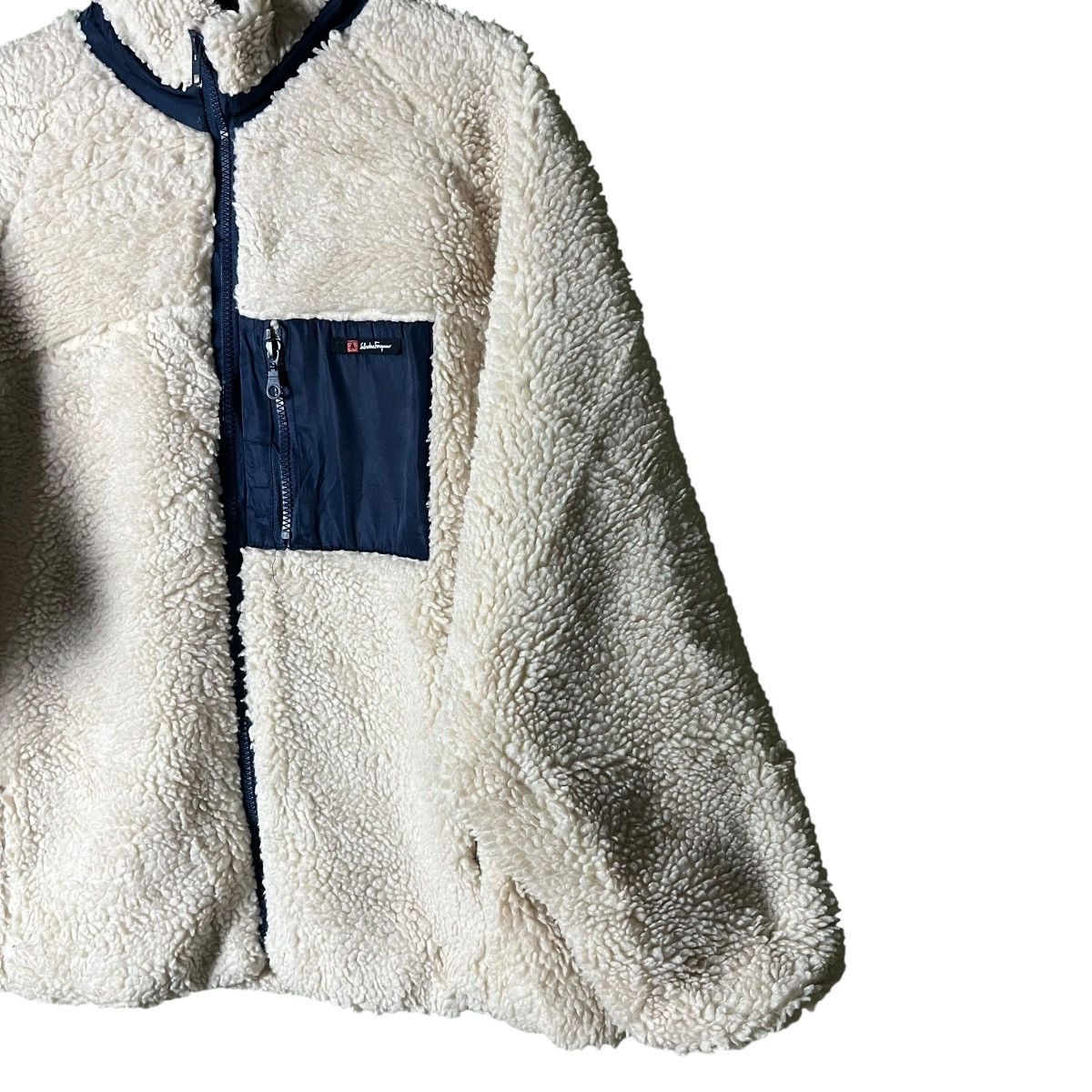 Salvatore Ferragamo SALVATORE FERRAGAMO FUR FLEECE JACKET Size M / US 6-8 / IT 42-44 - 3 Thumbnail