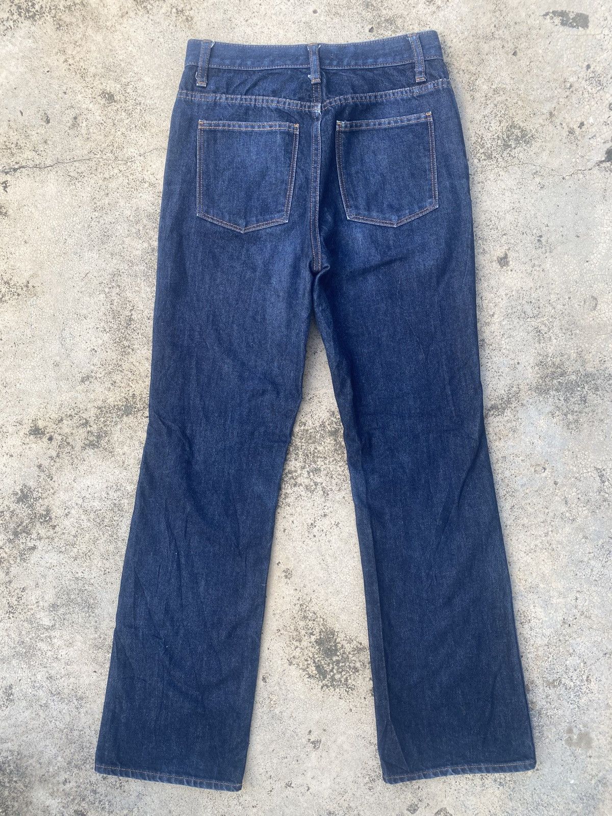 Japanese Brand × Tornado Mart × Uniqlo Flare Jeans Uniqlo Blue Denim Size US 26 / EU 42 - 15 Thumbnail