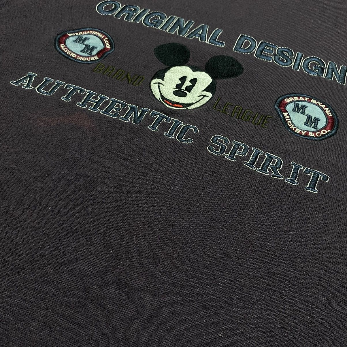 Disney × Vintage Vintage 90's Disney's Mickey Mouse Mickey & Co Sweatshirts Size US L / EU 52-54 / 3 - 9 Thumbnail