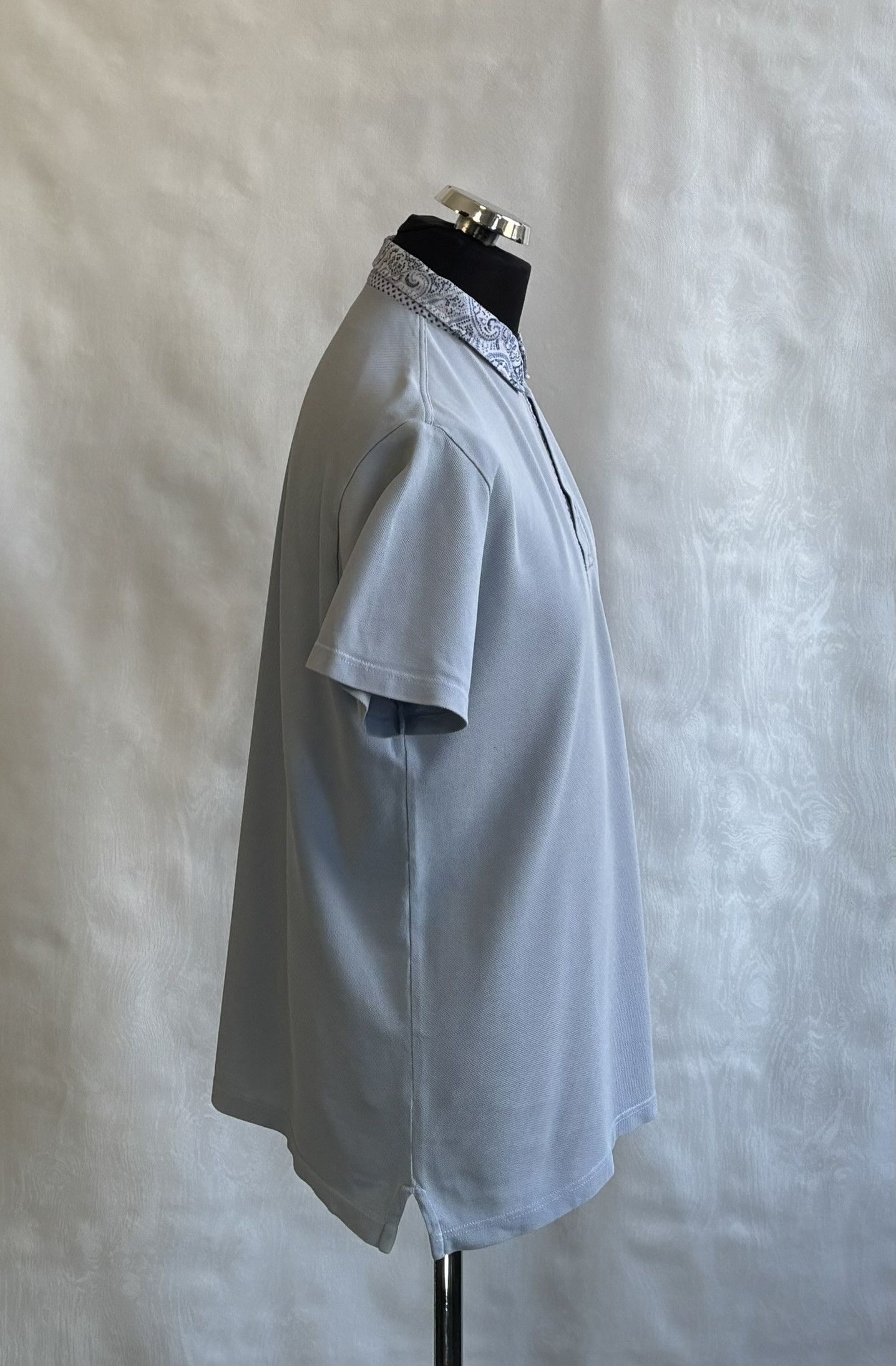 Etro Etro Polo Light Blue size XL Size US XL / EU 56 / 4 - 4 Thumbnail