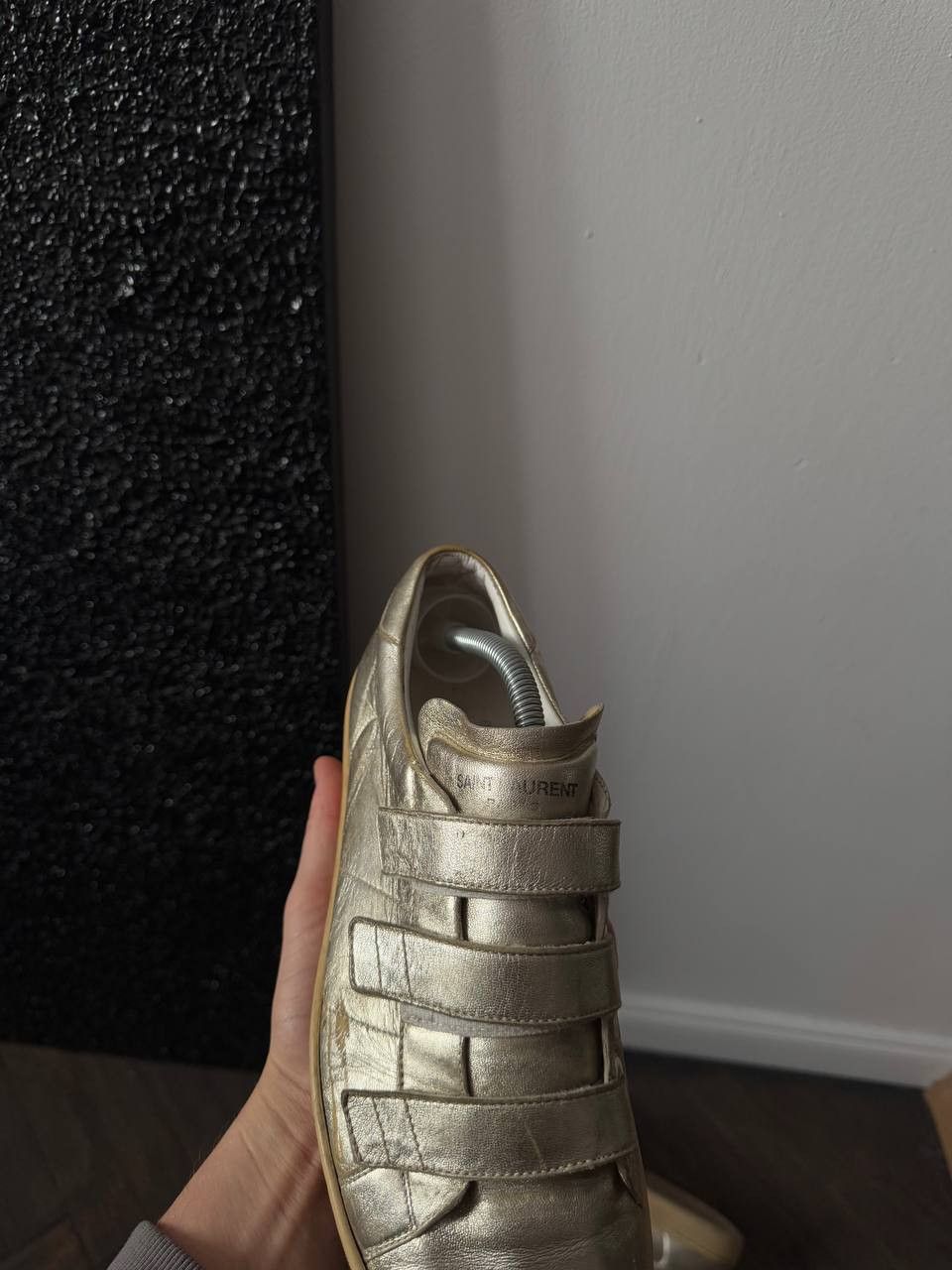Hedi Slimane × Saint Laurent Paris SLP SL/11 Velcro Archive Hedi Slimane Archive rare LGB Size US 8 / EU 41 - 7 Thumbnail