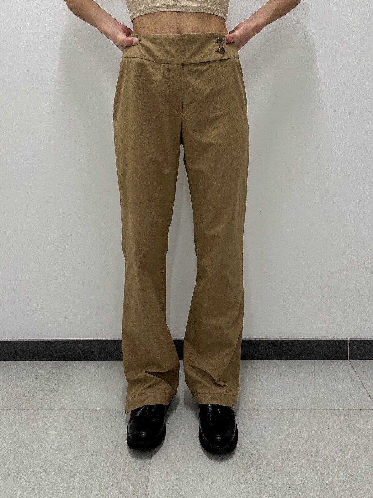 Burberry DDP Burberry London Chino Pants Trousers size Uk-10 US-8 Size 26" / US 2 / IT 38 - 6 Thumbnail