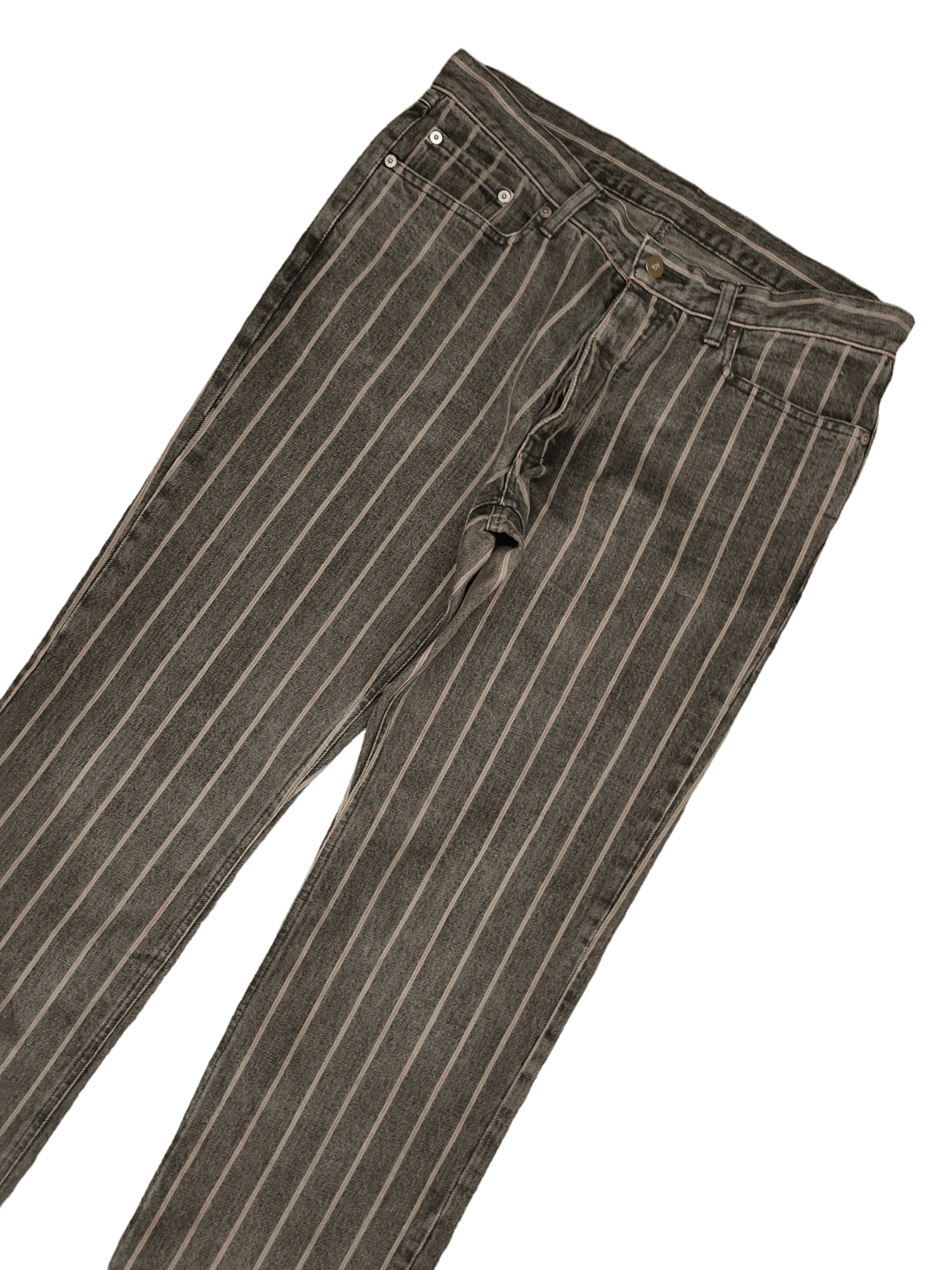 Hysteric Glamour × Undercover Comme Ca Du Mode Selvedge Striped Jeans Undercover Style Size US 32 / EU 48 - 5 Thumbnail