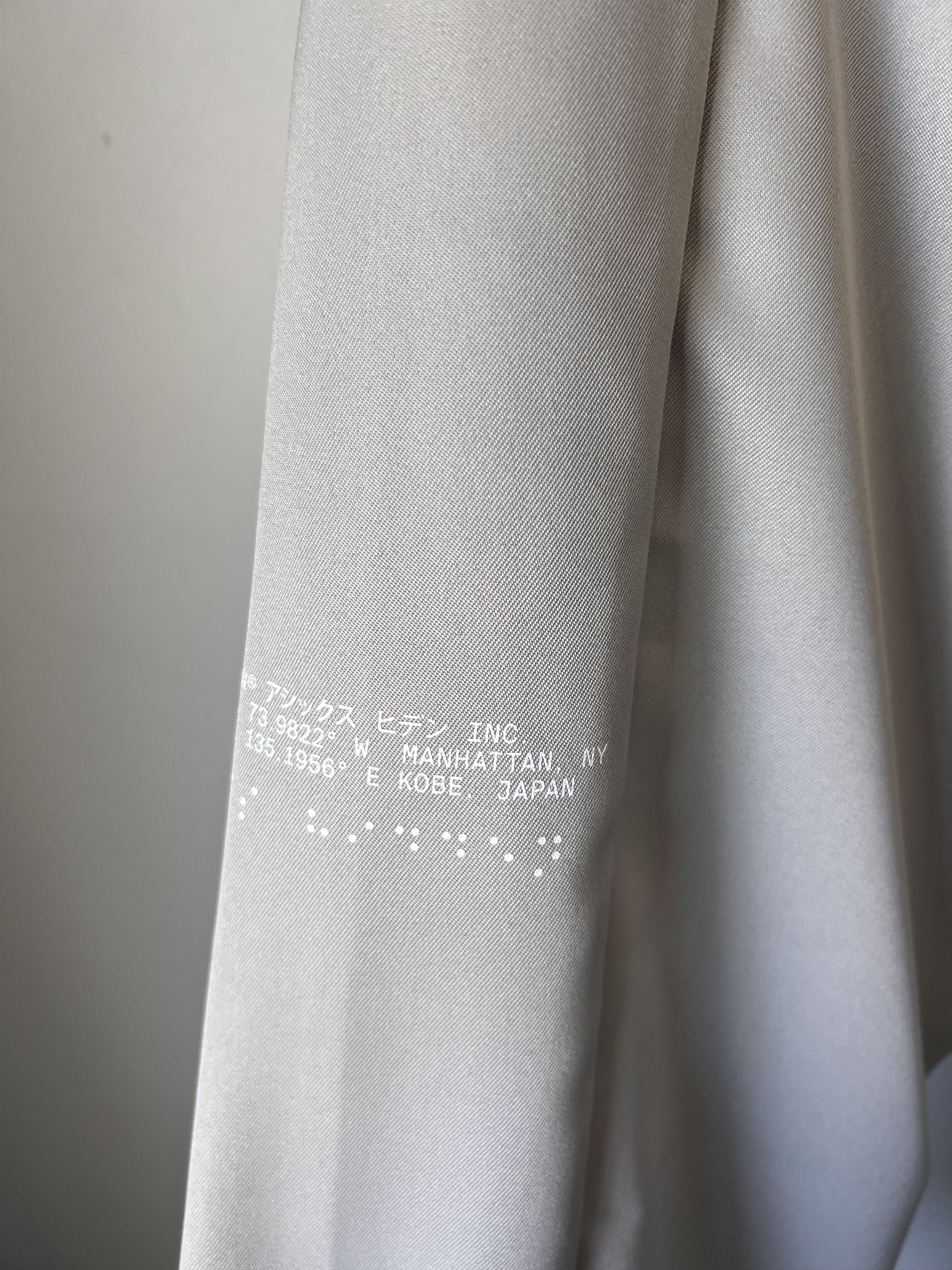 Asics × HIDDEN Asics Hidden NY Shield Track Pants in Grey Size US 34 / EU 50 - 4 Thumbnail