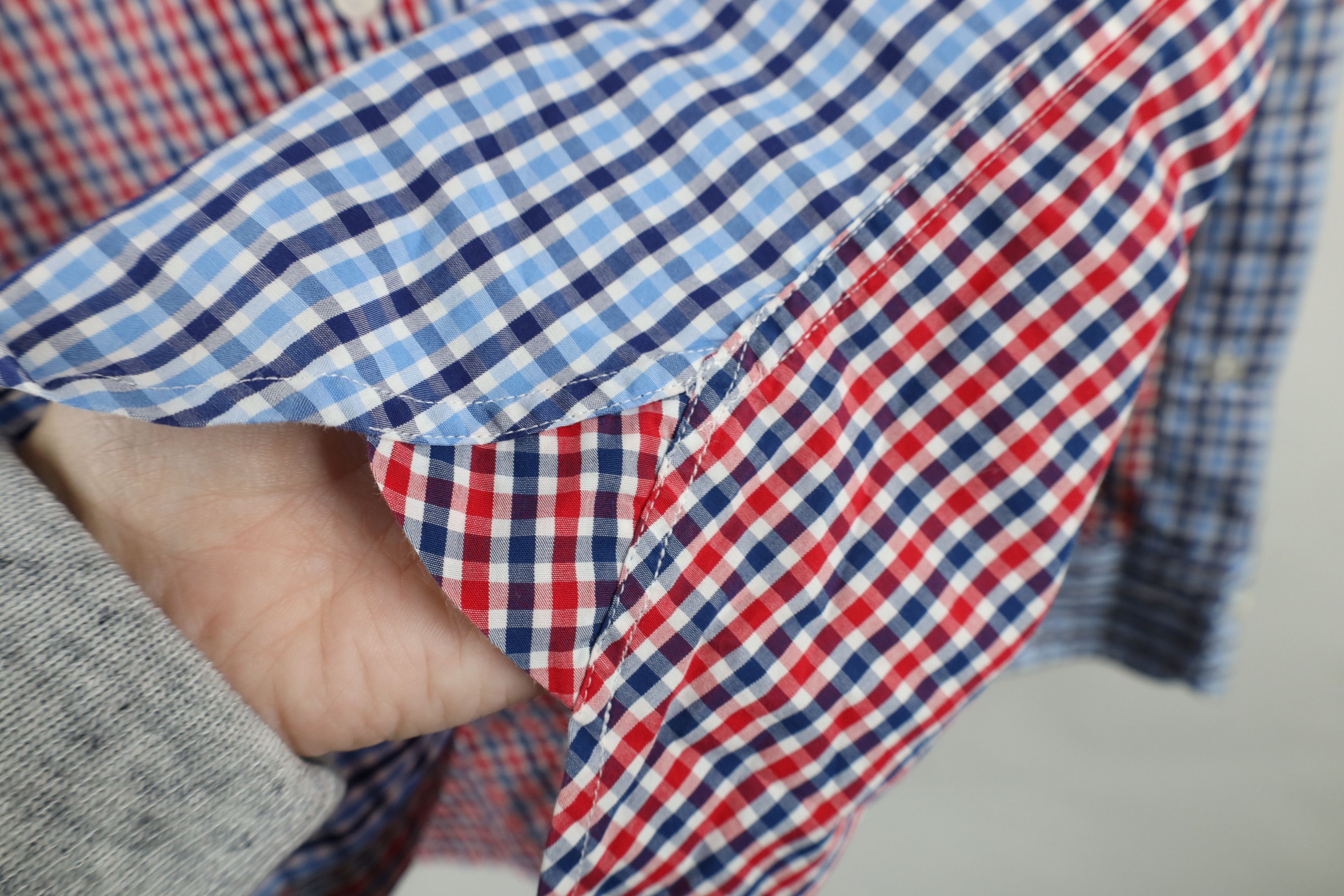 Brooks Brothers Brooks Brothers and Sew Color Block Plaid Button Down Shirt Size US XS / EU 42 / 0 - 11 Thumbnail