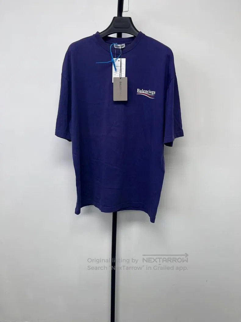 Balenciaga Balenciaga Letter Logo Print Crew Neck Short Sleeve T-Shir Size US S / EU 44-46 / 1 - 1 Thumbnail