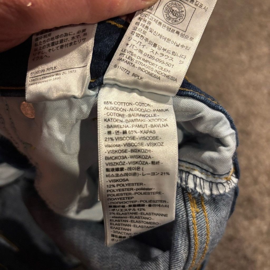 Levi's Levi's Women's 311 Shaping Skinny Jeans Size 28" / US 6 / IT 42 - 7 Thumbnail