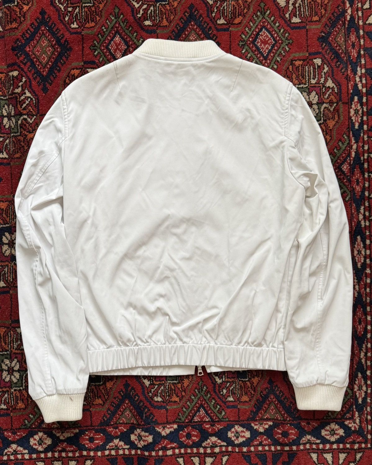 Dries Van Noten Dries van Noten waxed cropped zipper bomber Size US M / EU 48-50 / 2 - 7 Thumbnail