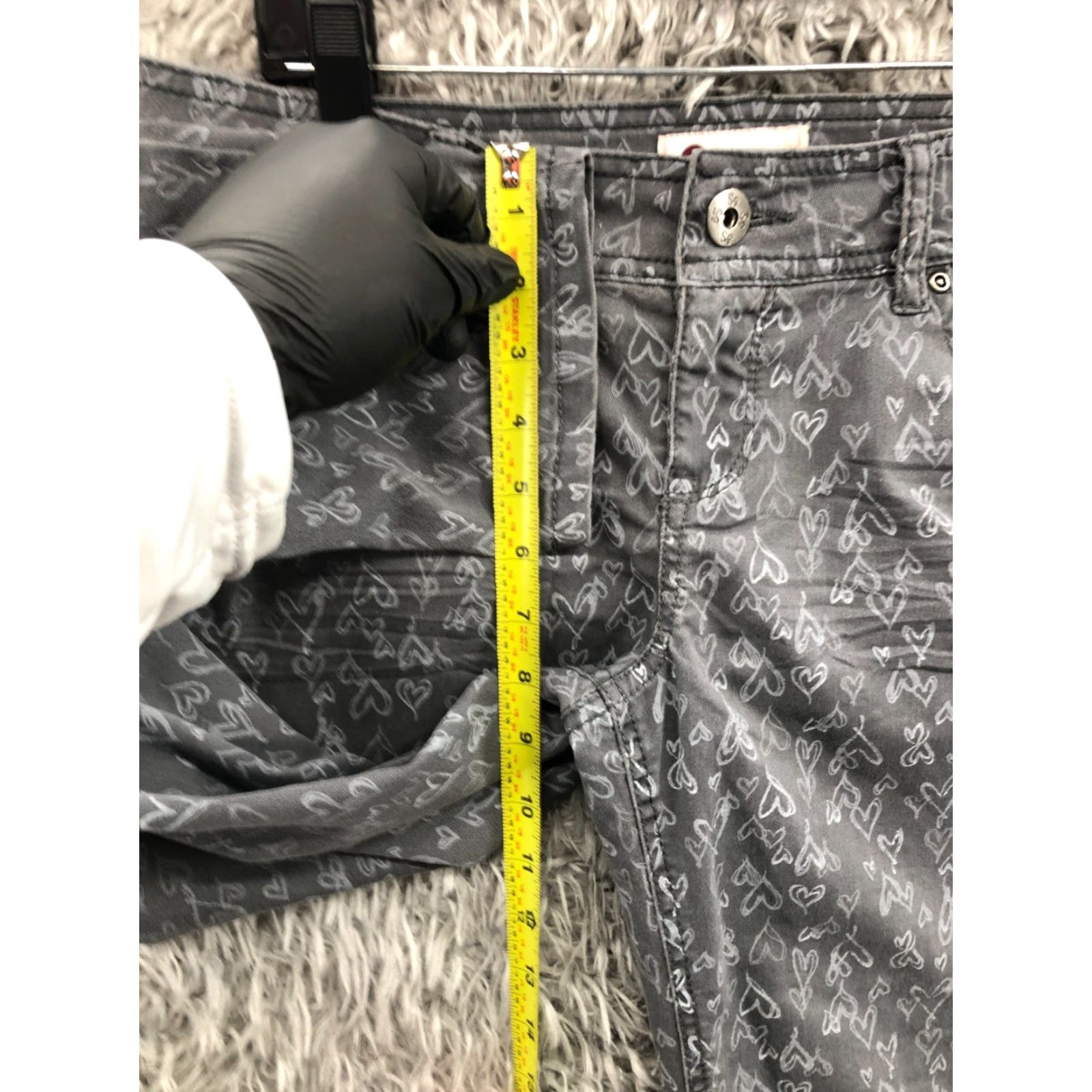 Denime SO Jeans Skinny Size 11 Juniors Low Rise Medium Wash Gray Denim Women Fast Shipping? Size 32" / US 10 / IT 46 - 4 Thumbnail