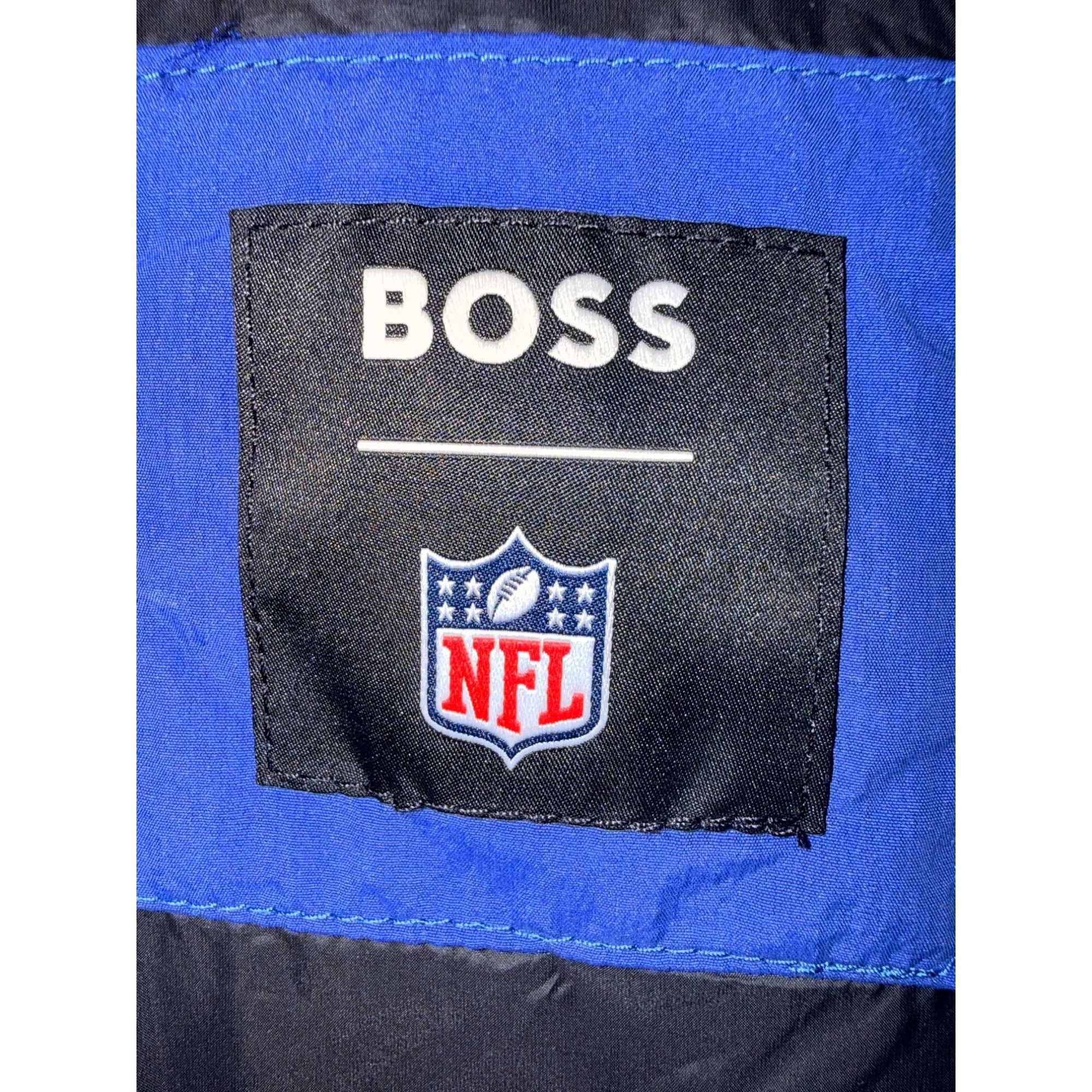 Hugo Boss BOSS NFL Buffalo Bills Team Logo Mens Blue Pockets Windbreak Size US XXL / EU 58 / 5 - 9 Thumbnail
