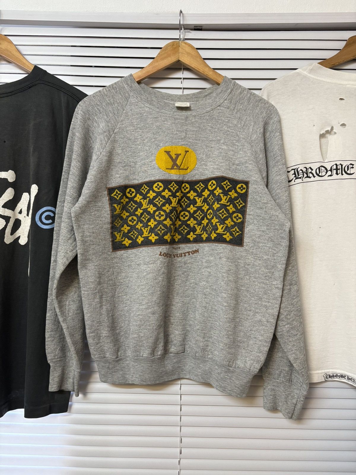 Designer 90’s LOVIS Vuitton Bootleg Size US L / EU 52-54 / 3 - 1 Thumbnail