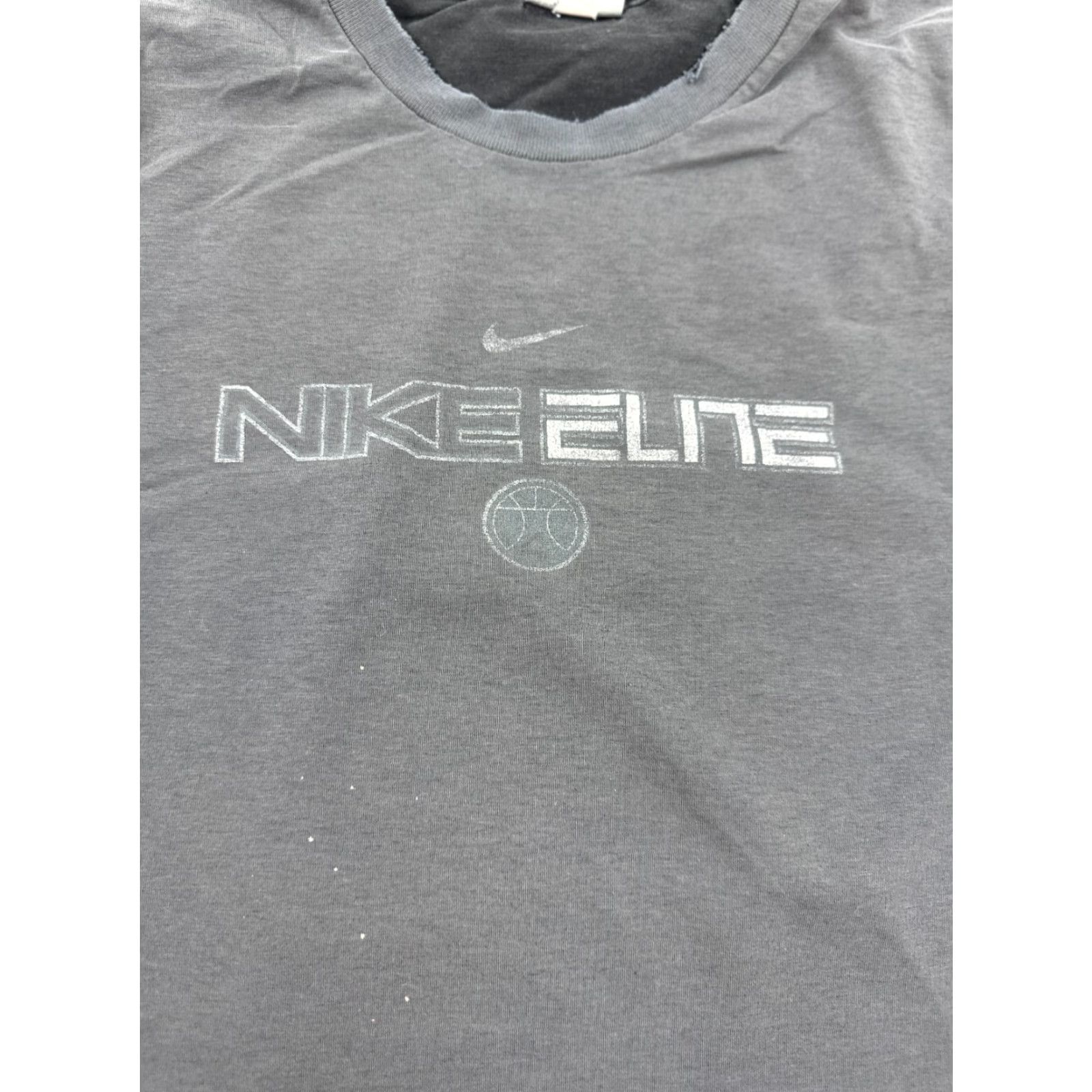 Nike VINTAGE Nike Basketball T-Shirt Men 2XL Short Sleeve Black Cotton 2000s Y2K Outdoor Size US XXL / EU 58 / 5 - 3 Thumbnail