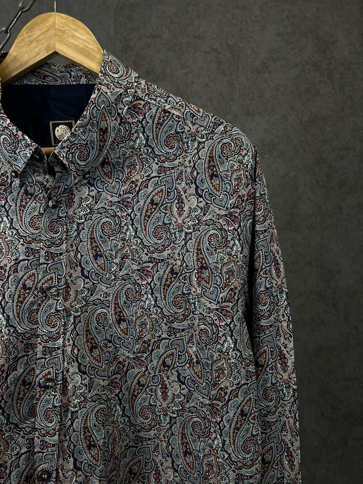 Pretty Green Pretty Green crazy designer shirt Size US L / EU 52-54 / 3 - 2 Thumbnail