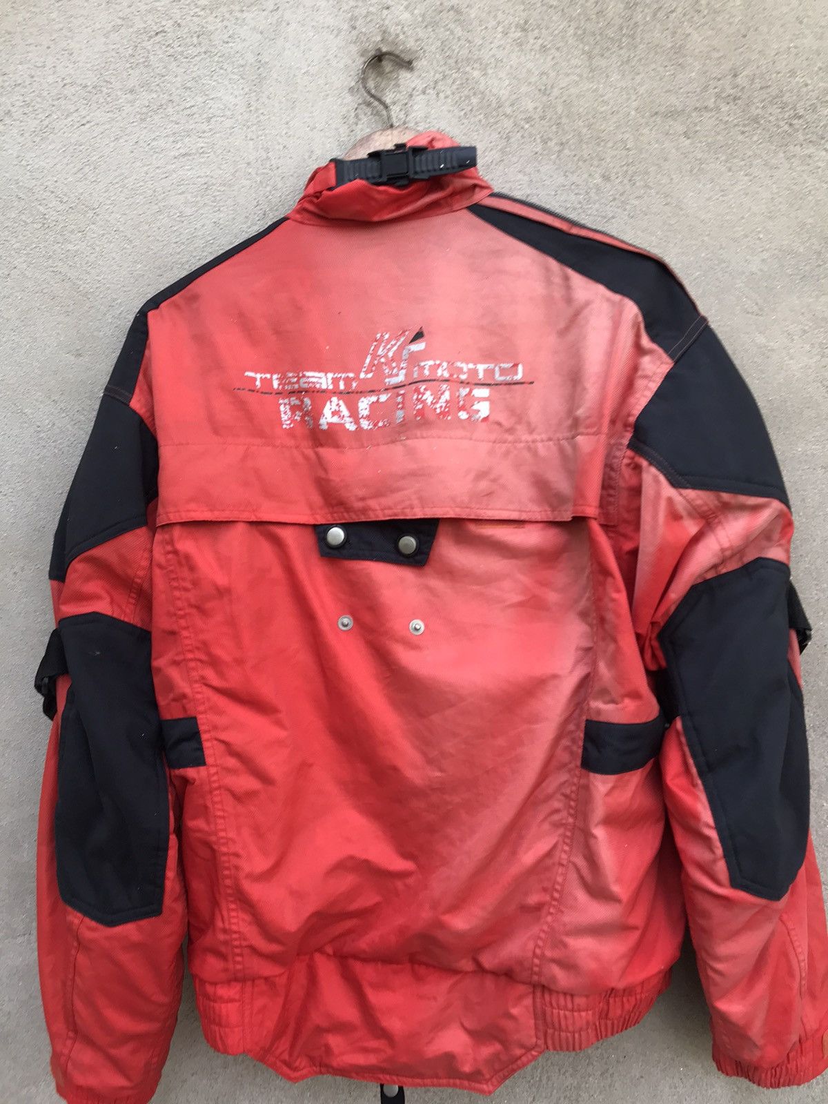 Vintage × Yamaha RARE YAMAHA RACING JACKET CYBER TEX RIDER SUN FADED Size US L / EU 52-54 / 3 - 15 Thumbnail