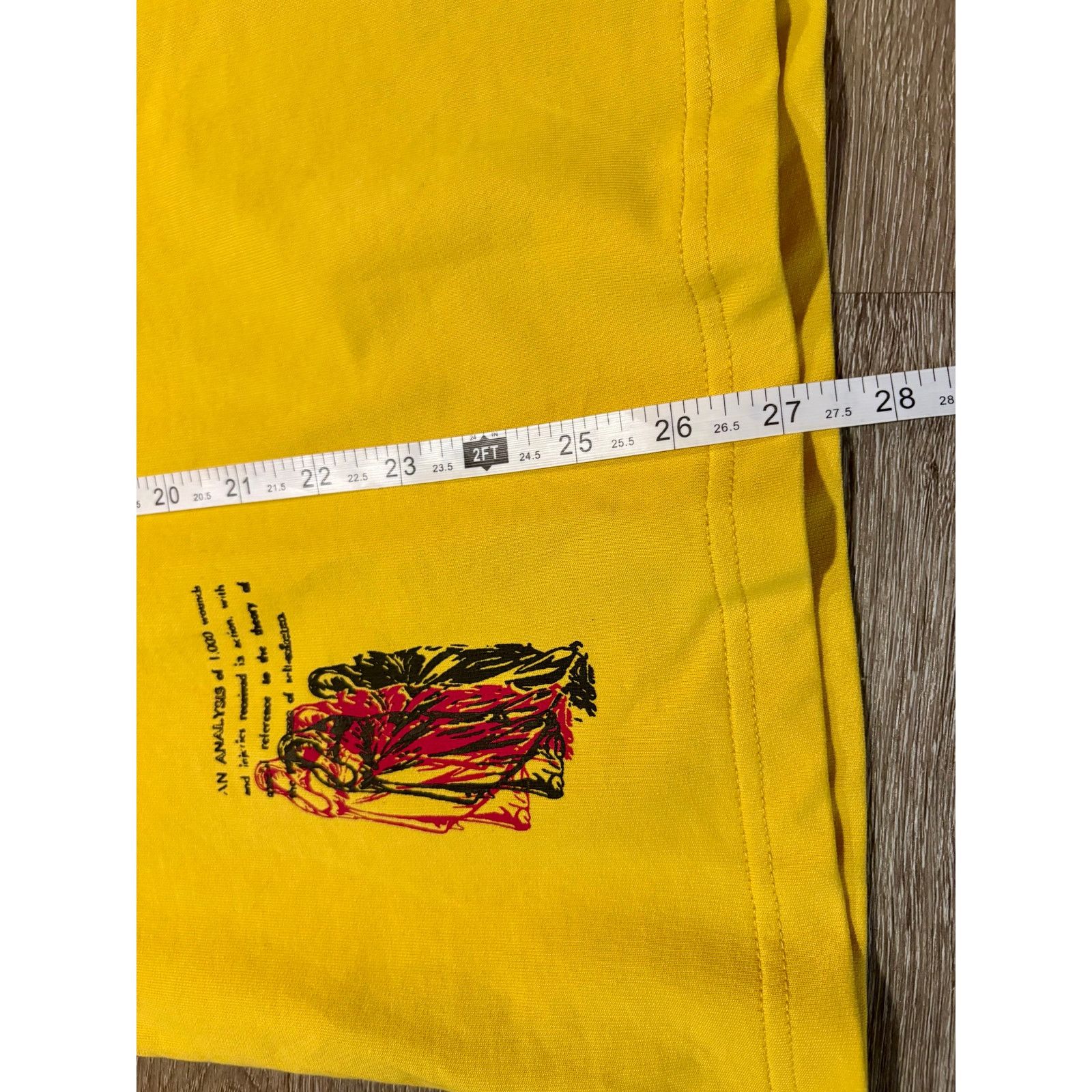 Other New Rastah Oversized Medium Yellow Cotton Streetwear T-Shirt Size US M / EU 48-50 / 2 - 6 Thumbnail