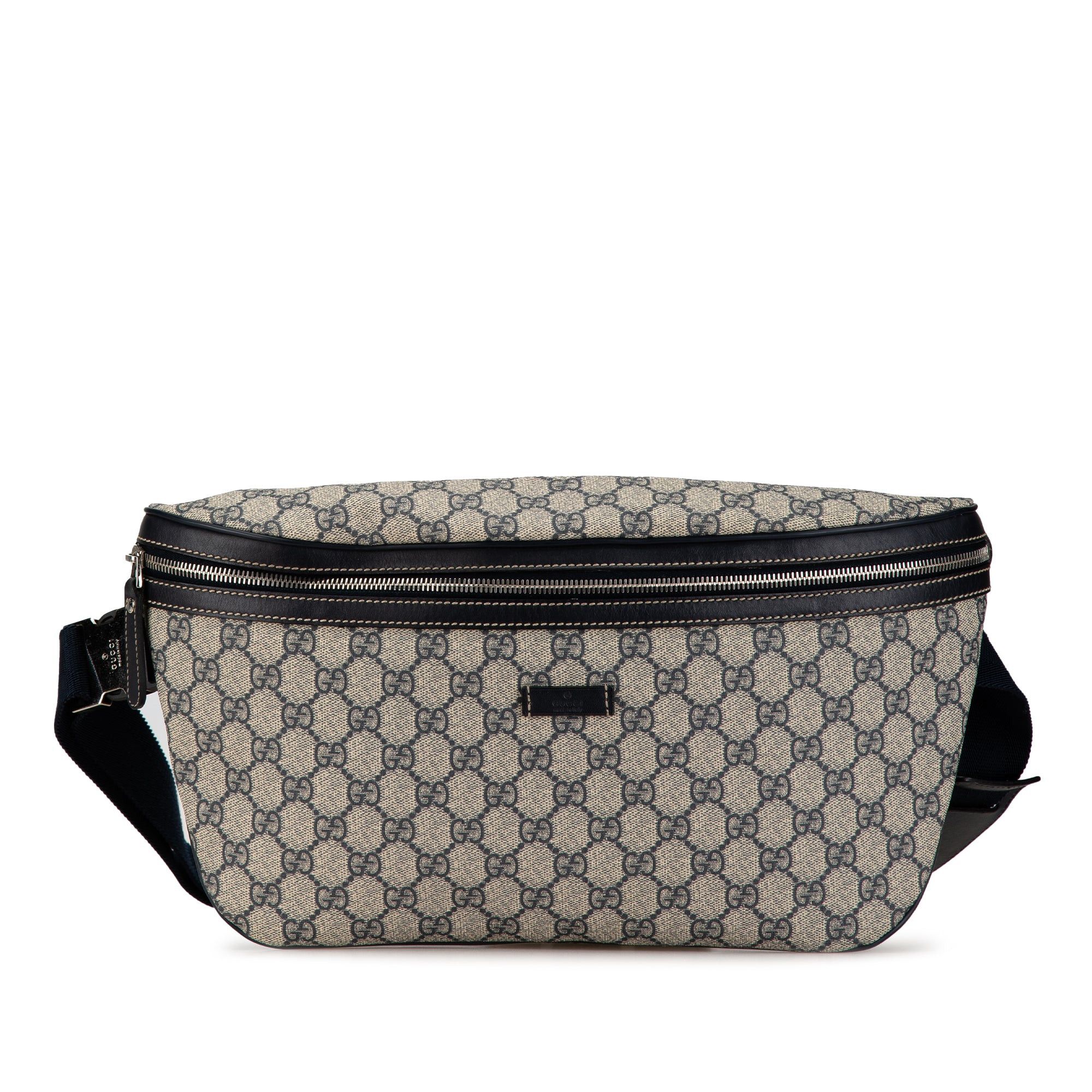 Gucci Gucci GG Supreme Belt Bag Brown Size ONE SIZE - 1 Thumbnail