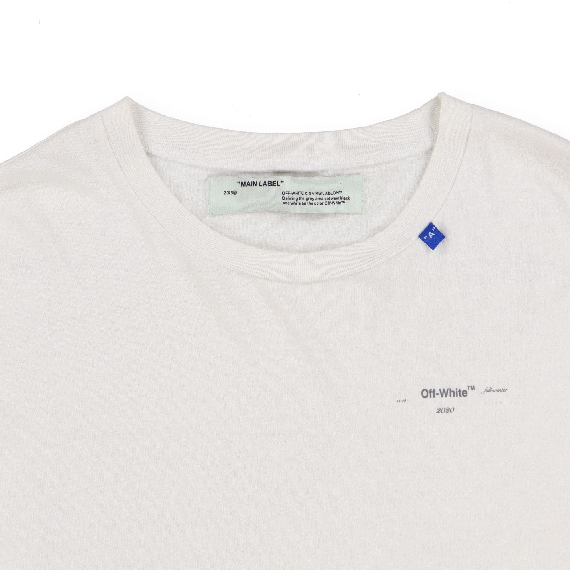 Off-White White Unfinished Reflective Arrows Oversized T-Shirt Size US M / EU 48-50 / 2 - 6 Thumbnail