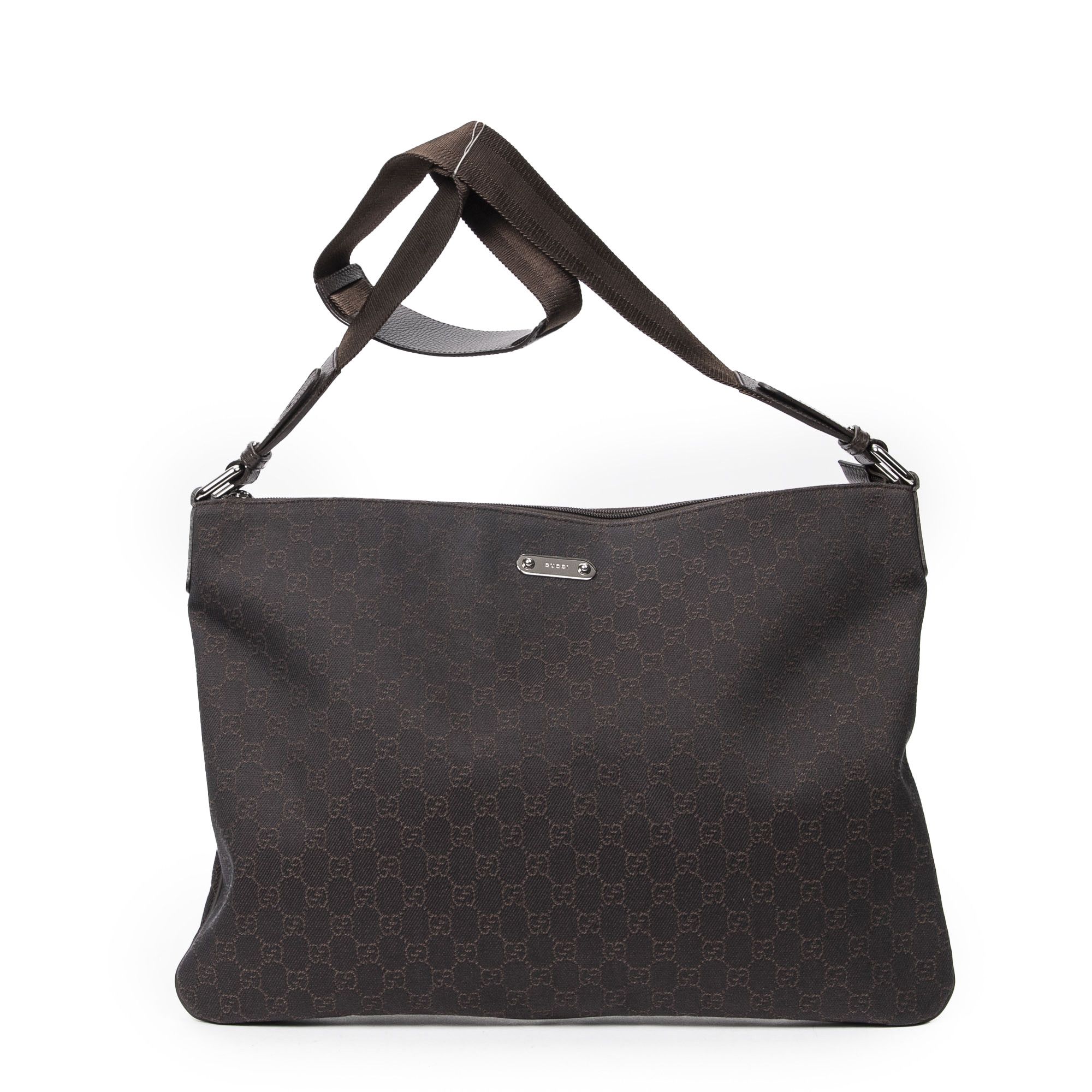 Gucci Large Denim Flat Messenger Size ONE SIZE - 1 Thumbnail