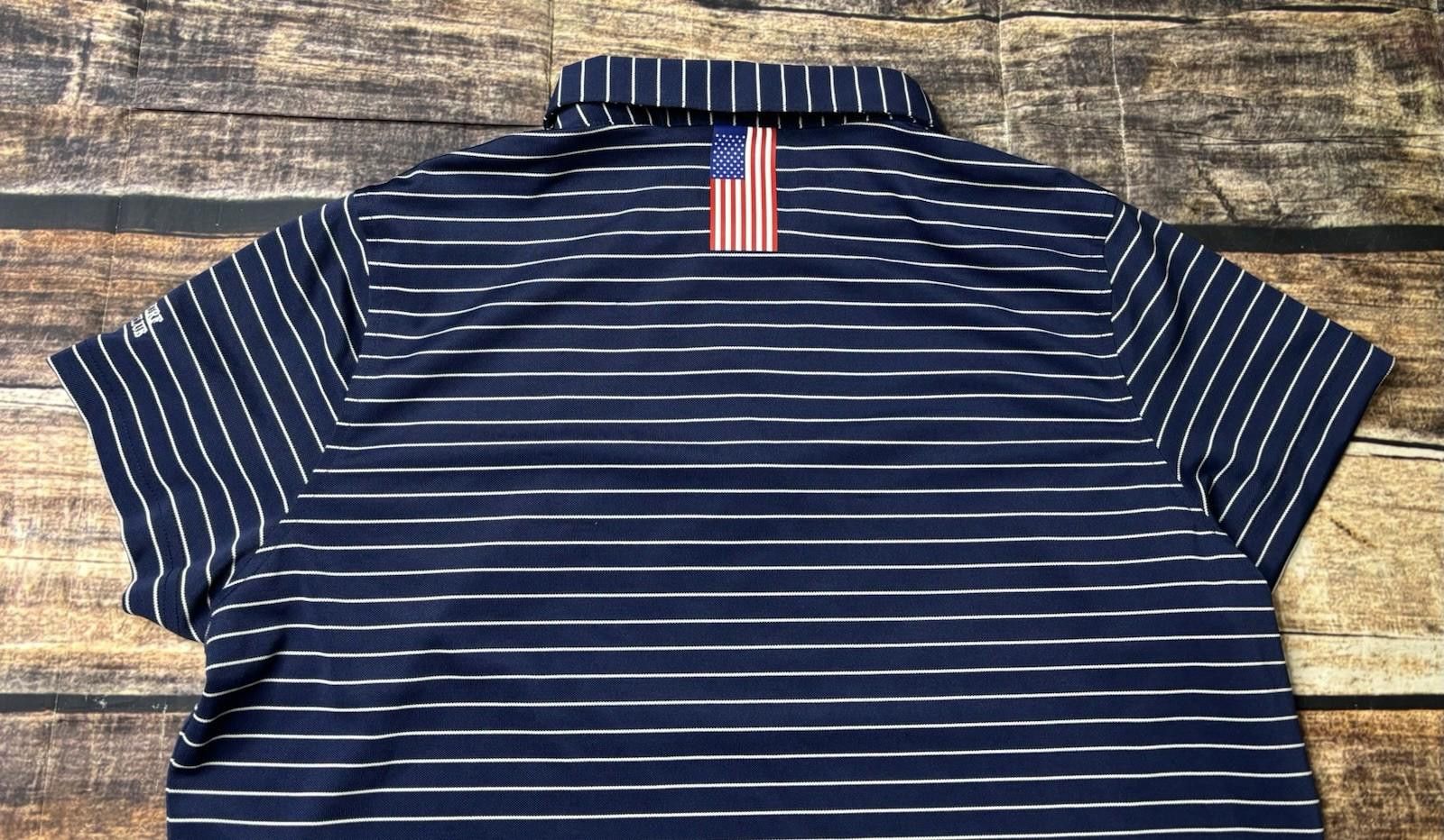Other Rhoback Polo Shirt Womens XL Navy Striped Stretch Golf Top Size XL / US 12-14 / IT 48-50 - 8 Thumbnail