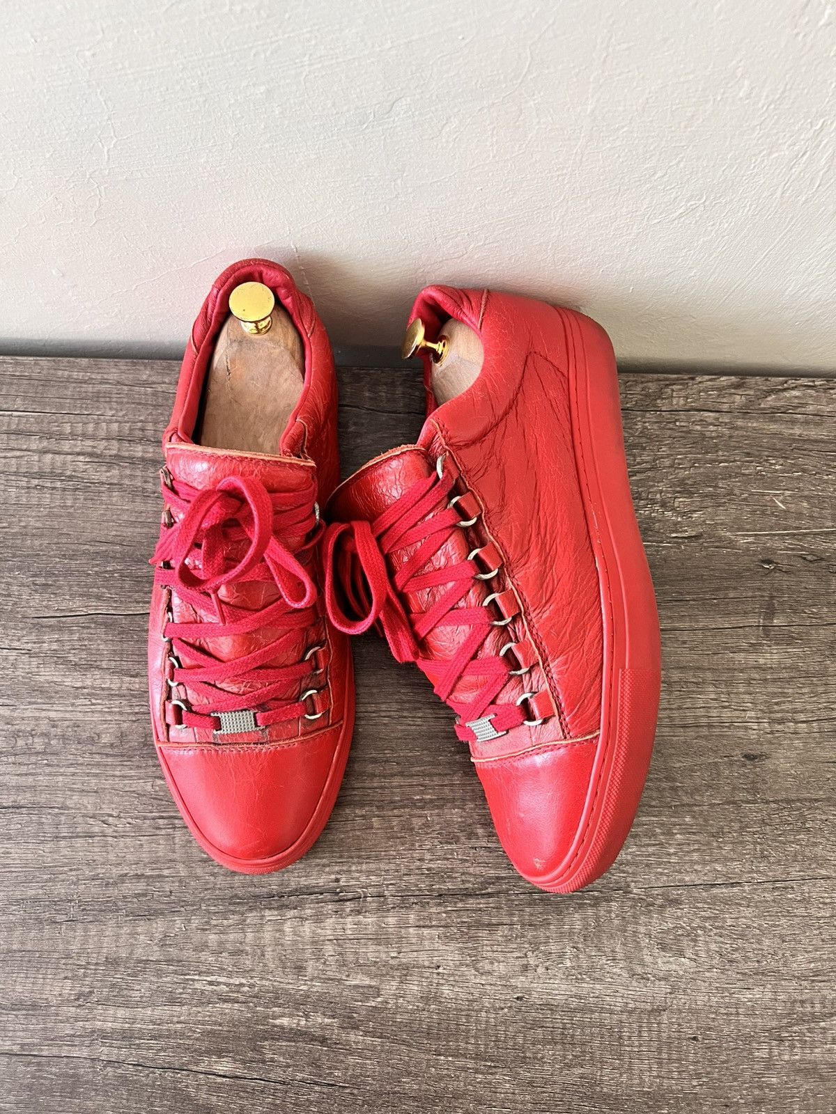 Balenciaga BALENCIAGA ARENA LOW SNEAKERS Size US 8 / EU 41 - 9 Thumbnail