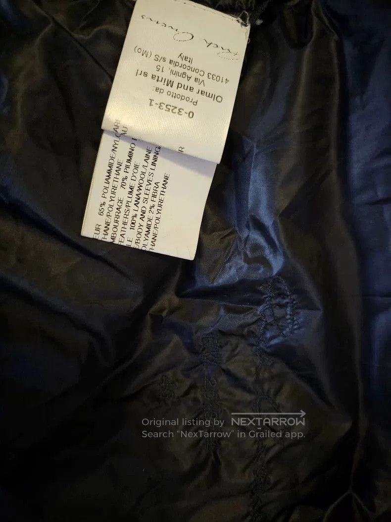 Rick Owens Rick Owens Men's Black Down Coat. Size US M / EU 48-50 / 2 - 7 Thumbnail