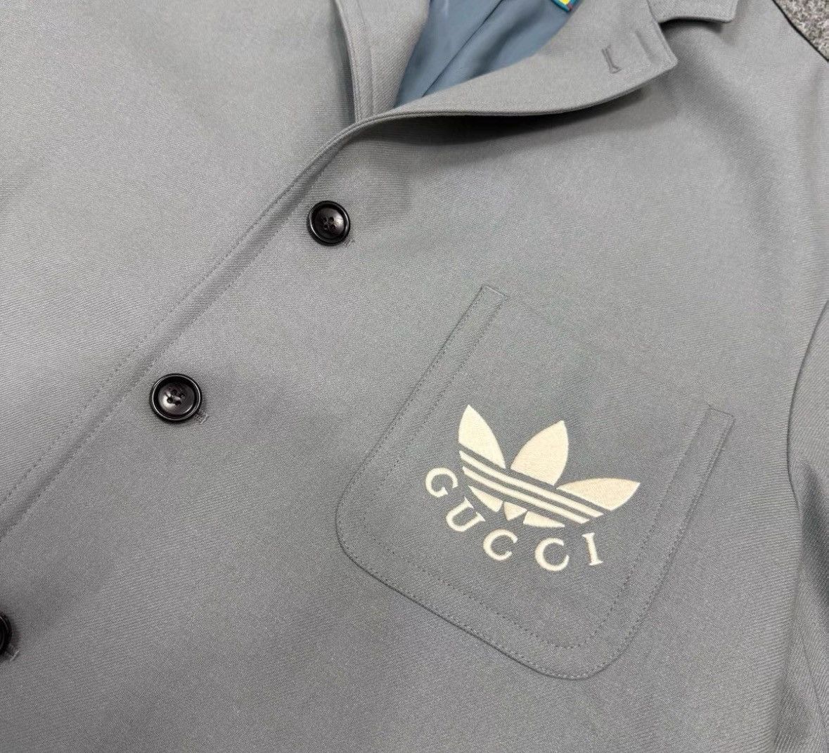 Gucci Gucci Gucci x Adidas Logo Print Long Sleeve Jacket -2506 Size US M / EU 48-50 / 2 - 3 Thumbnail