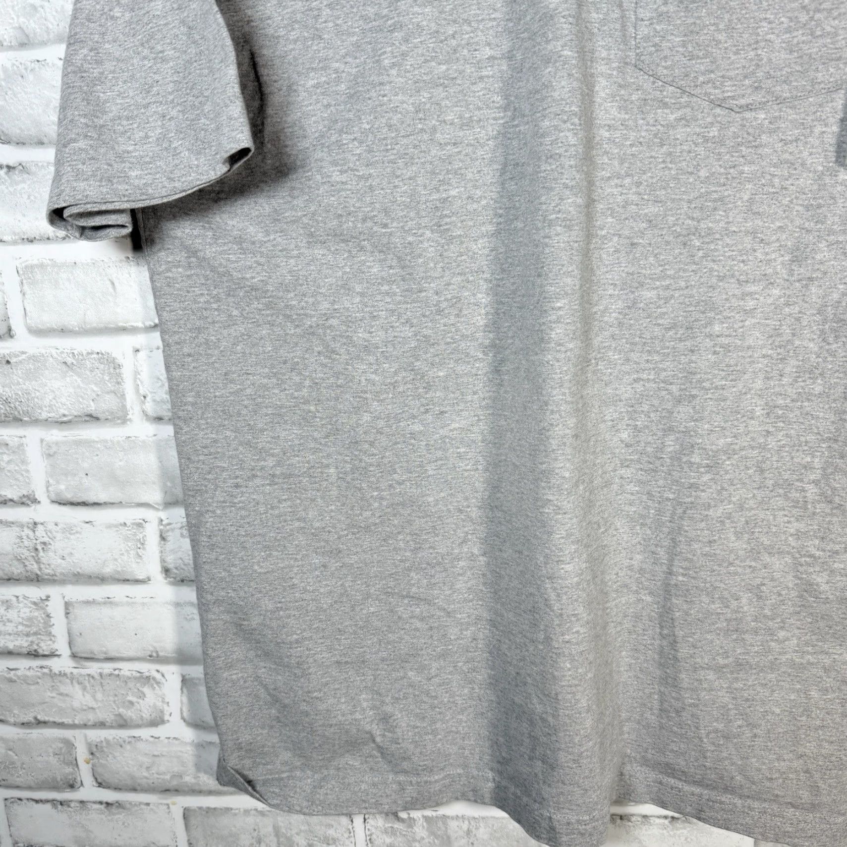 Carhartt Carhartt Men's T-Shirt Gray Henley Pocket Tee Size Large Tall Workwear Size US L / EU 52-54 / 3 - 3 Thumbnail