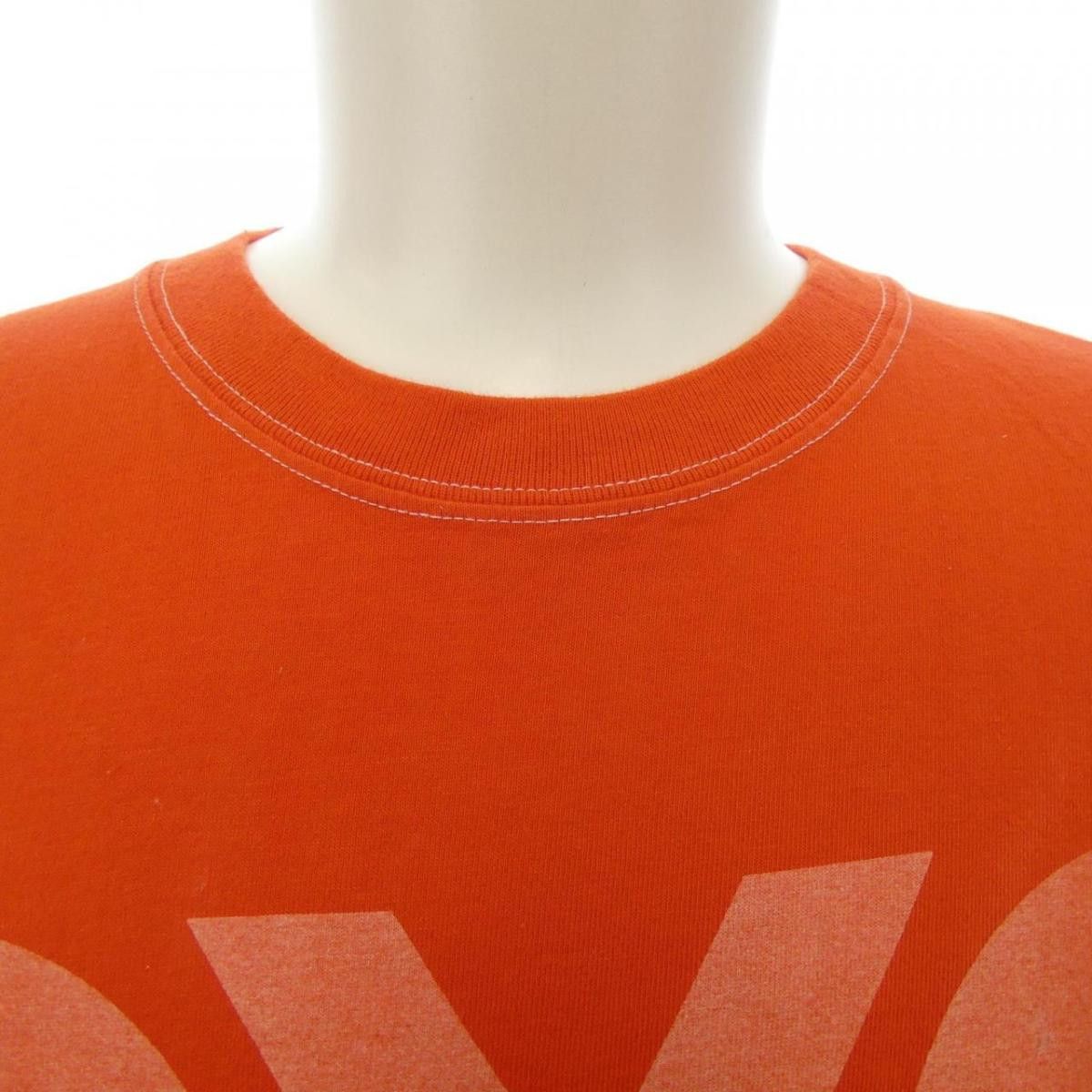 Junya Watanabe Short Sleeve Logo Printed Cotton Tshirt Orange Size US L / EU 52-54 / 3 - 5 Thumbnail