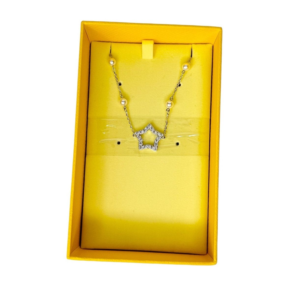 Swarovski Swarovski Stella Necklace (Star, White, Rhodium plated) Size ONE SIZE - 6 Thumbnail