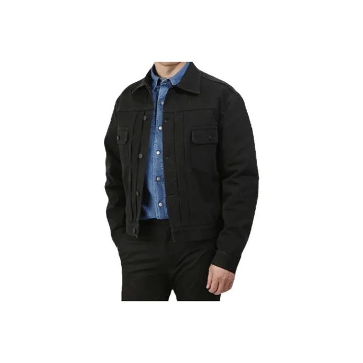 Dior Dior Black Denim Jacket for Men 0079 Size US L / EU 52-54 / 3 - 1 Thumbnail