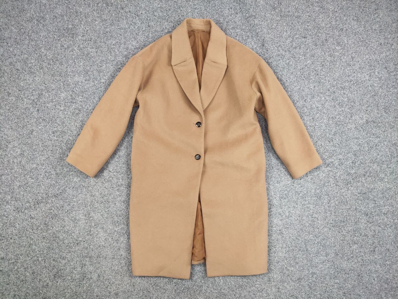 GU GU Japan Wool blend oversize chester Beige Coat Jacket Size S / US 4 / IT 40 - 11 Thumbnail