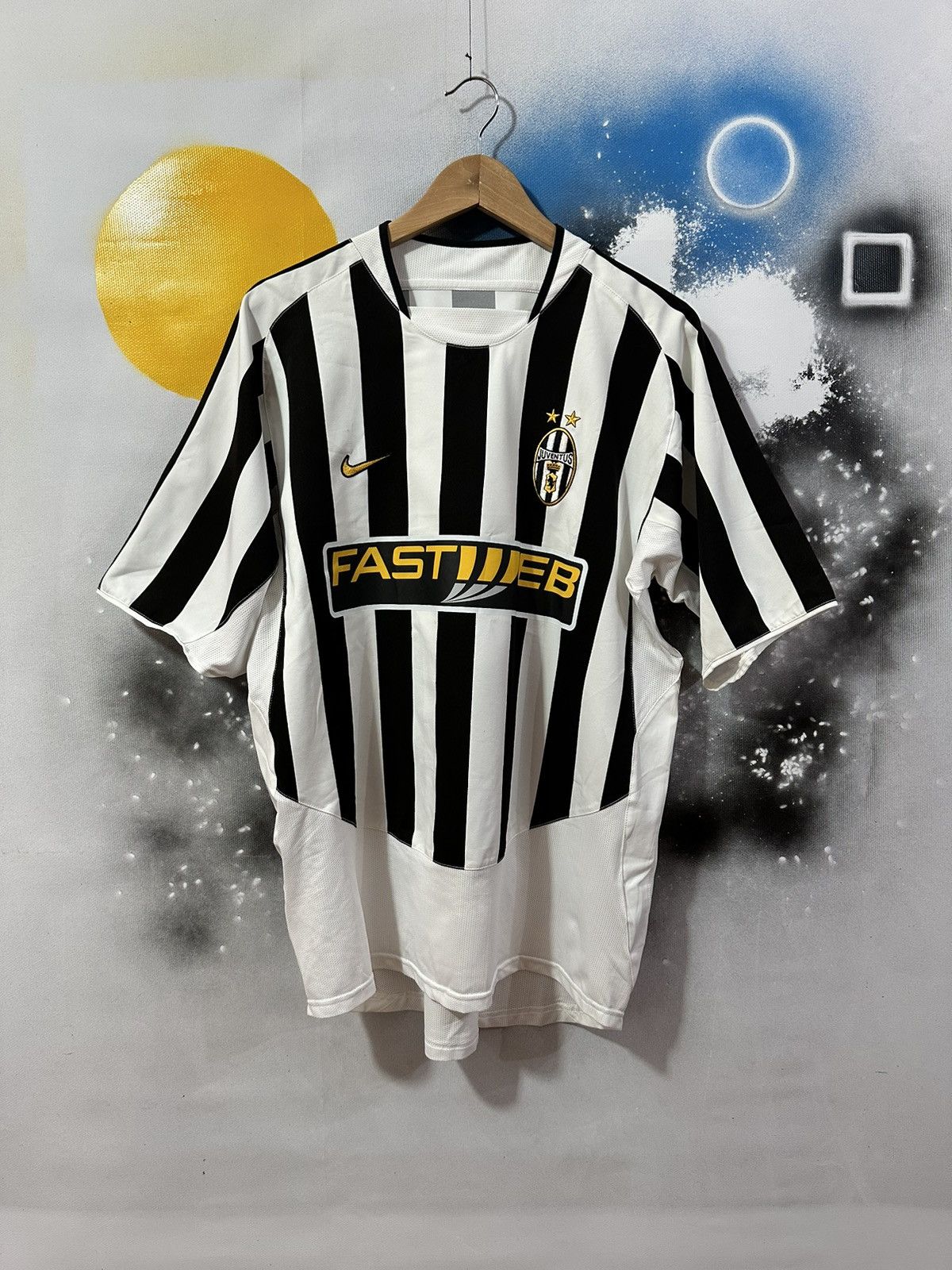 Nike 🩸RARE🩸 Juventus Vintage Jersey Nike 2003/2004 Size US L / EU 52-54 / 3 - 2 Thumbnail