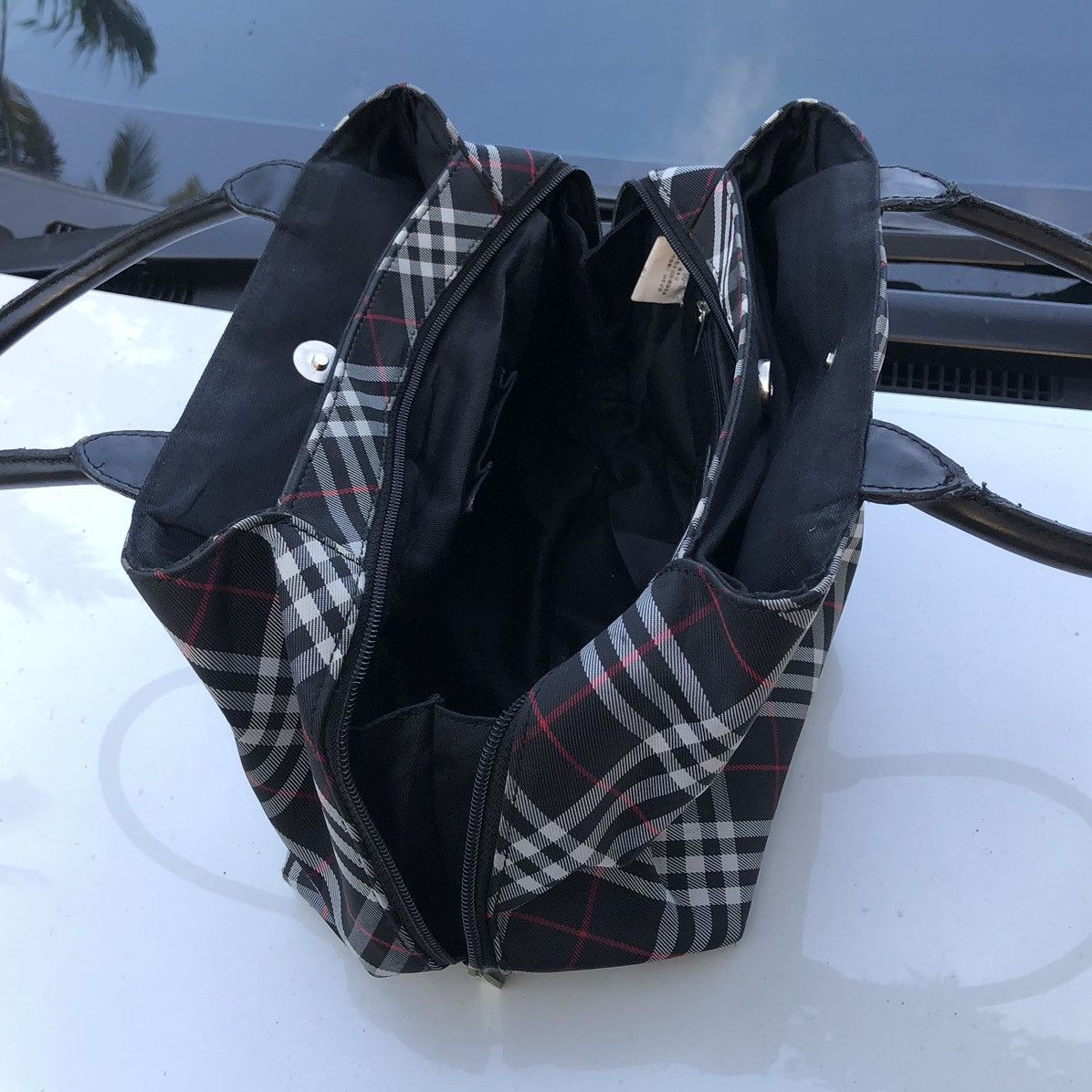 Burberry BURBERRY Blue Label Nova Check Hand Bag Size ONE SIZE - 15 Thumbnail