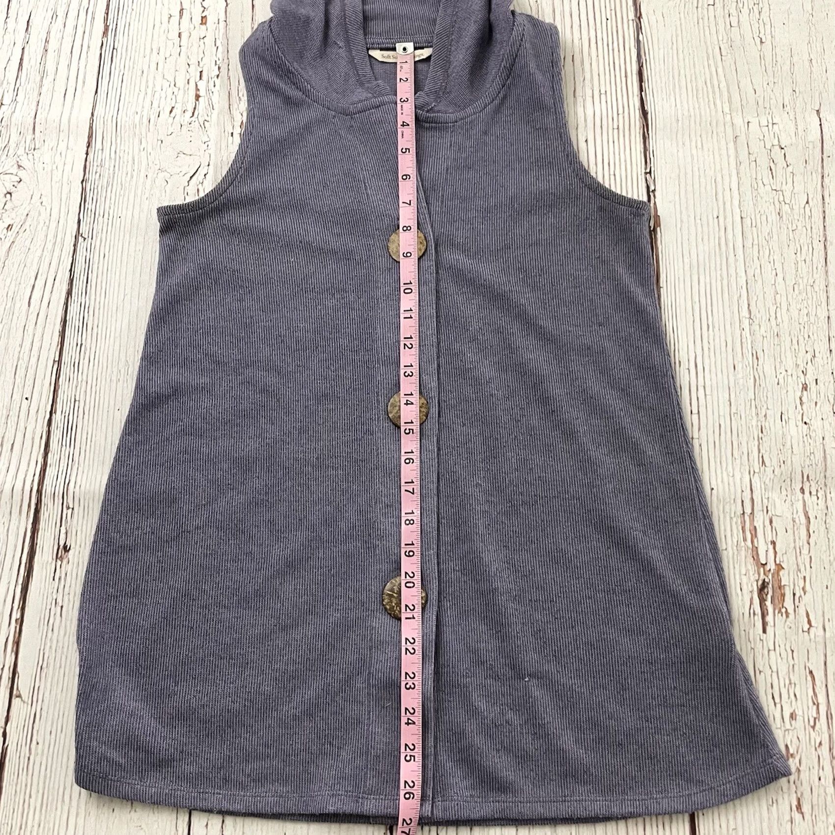 Soft Surroundings Soft Surroundings Sleeveless Button Front Purple Blouse Top Women's S Shirt Accessories? Size S / US 4 / IT 40 - 4 Thumbnail