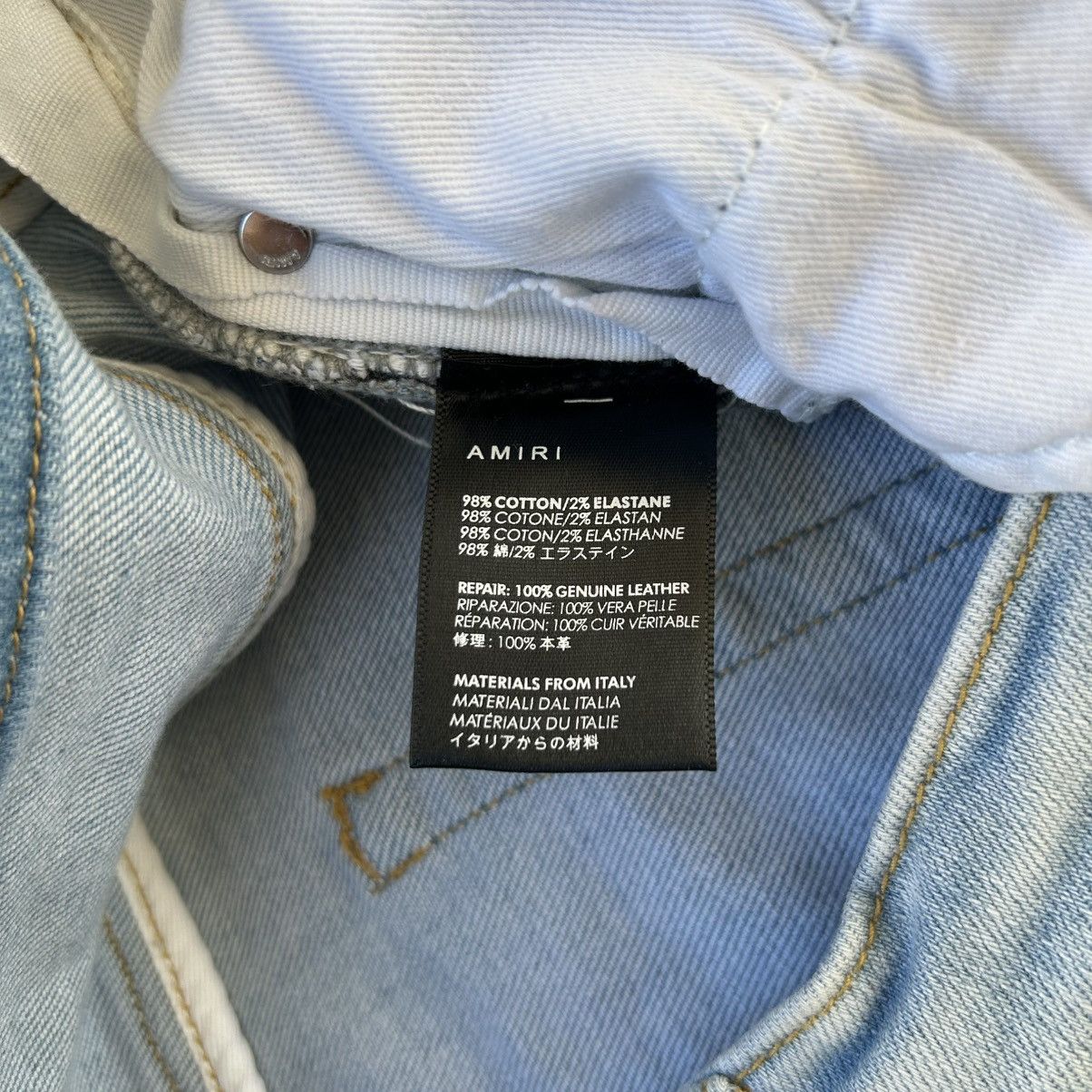 Amiri Amiri MX2 Zipper Distressed Jeans Size 32 Size US 32 / EU 48 - 6 Thumbnail