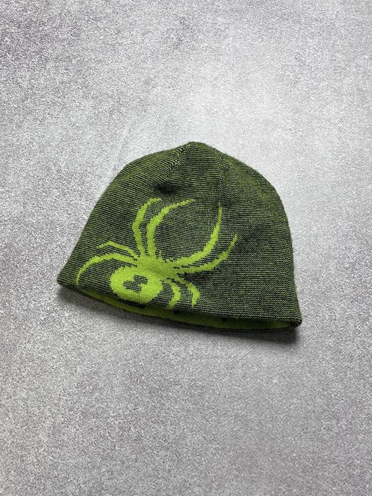 Other VINTAGE SPYDER MATRIX REVERSIBLE Y2K BEANIE Size ONE SIZE - 1 Thumbnail